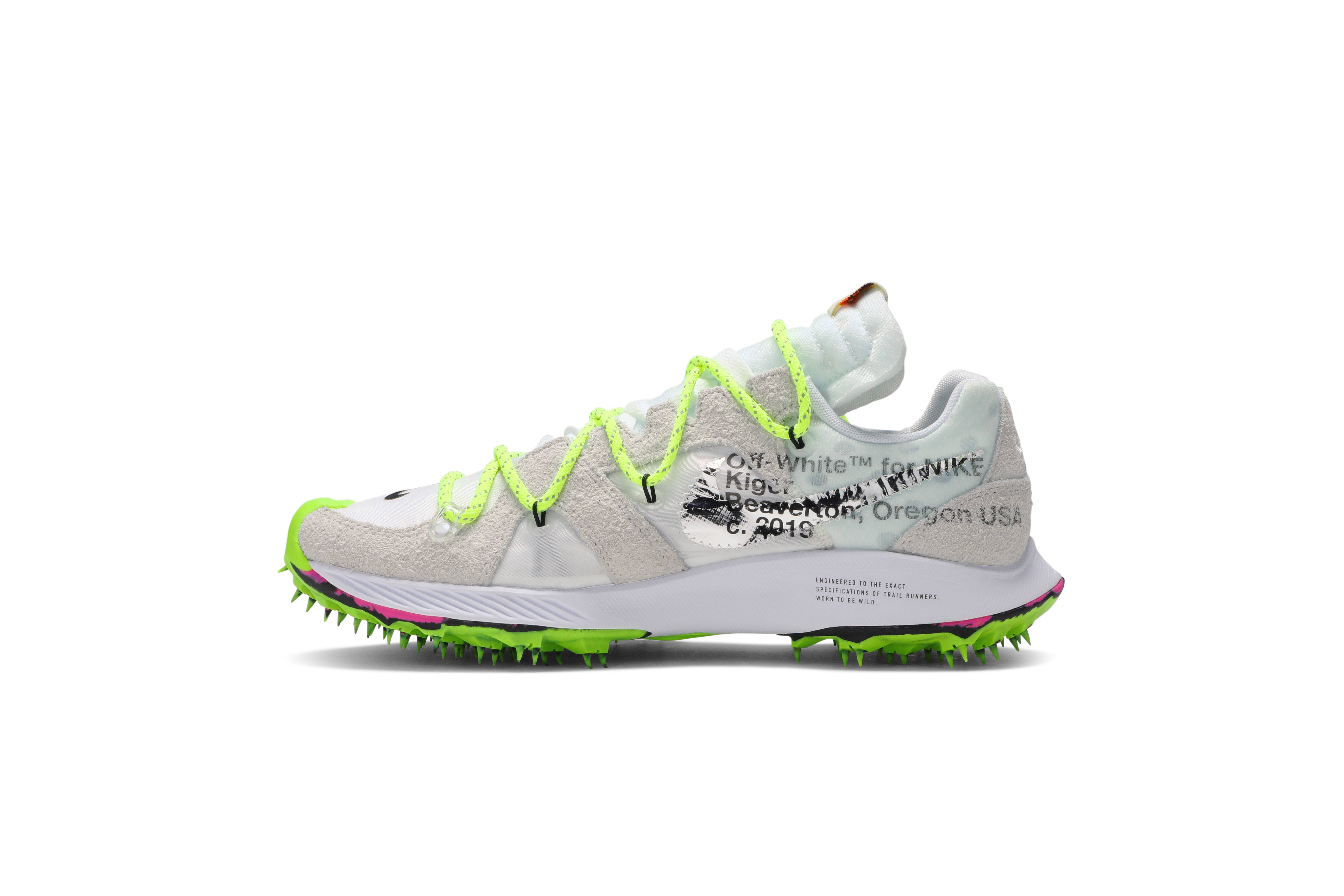 (Women) Off-White x Nike Air Zoom Terra Kiger 5 White CD8179-100 Nicesnk