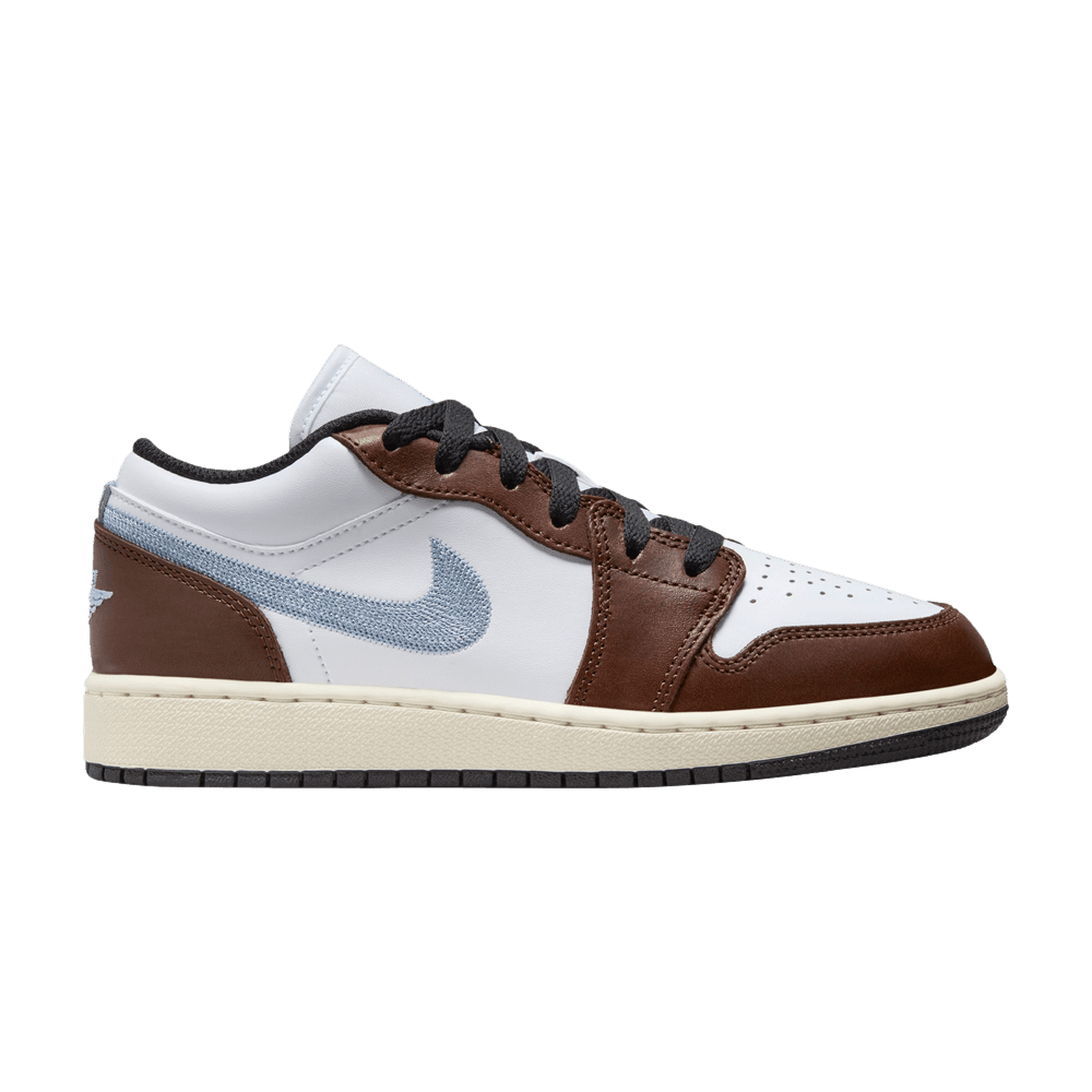 (Youth) Air Jordan 1 Low SE ‘Mocha Blue Grey’ FQ8156-142