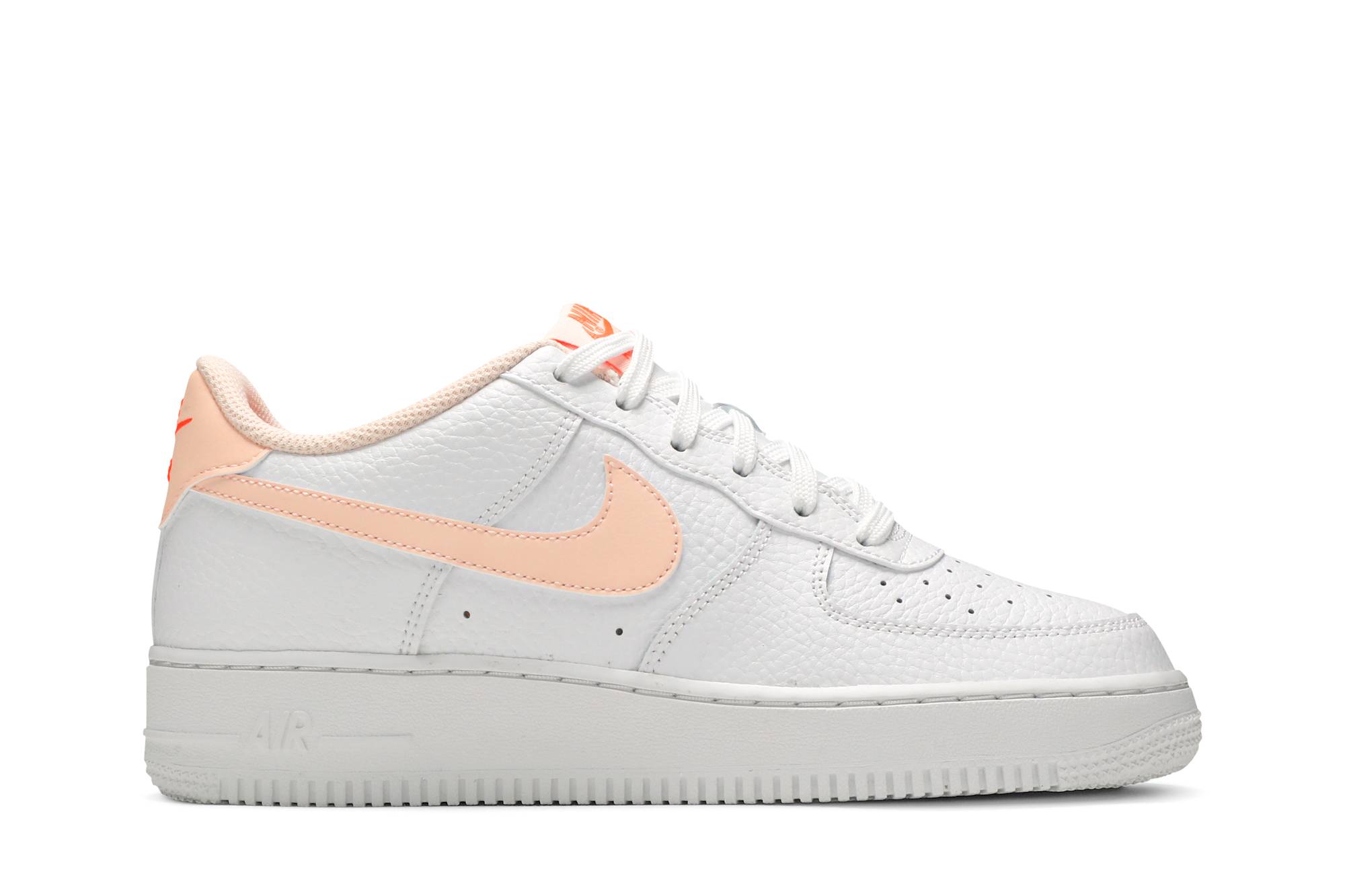 (Youth) Nike Air Force 1 ‘White Hyper Crimson’ CT3839-102