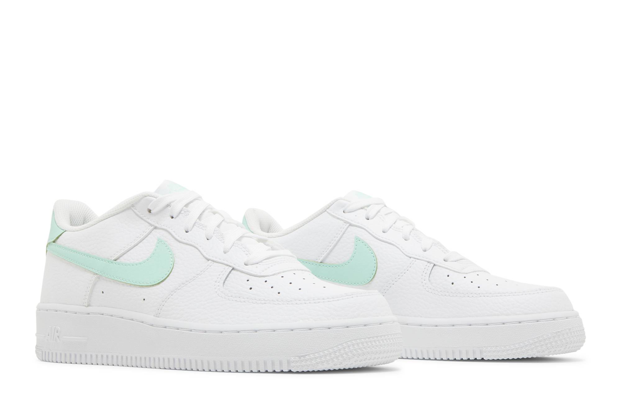 (Youth) Nike Air Force 1 White Mint Foam CT3839-105 Nicesnk