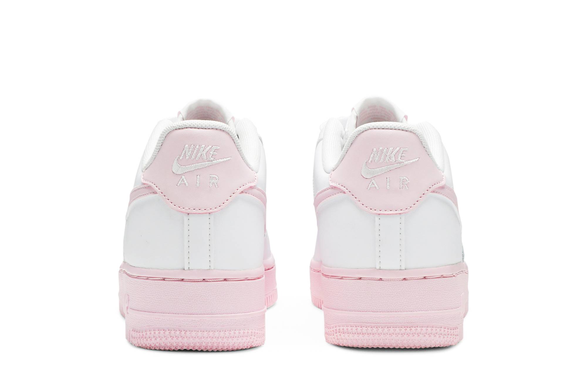 (Youth) Nike Air Force 1 White Pink Foam CV7663-100 Nicesnk
