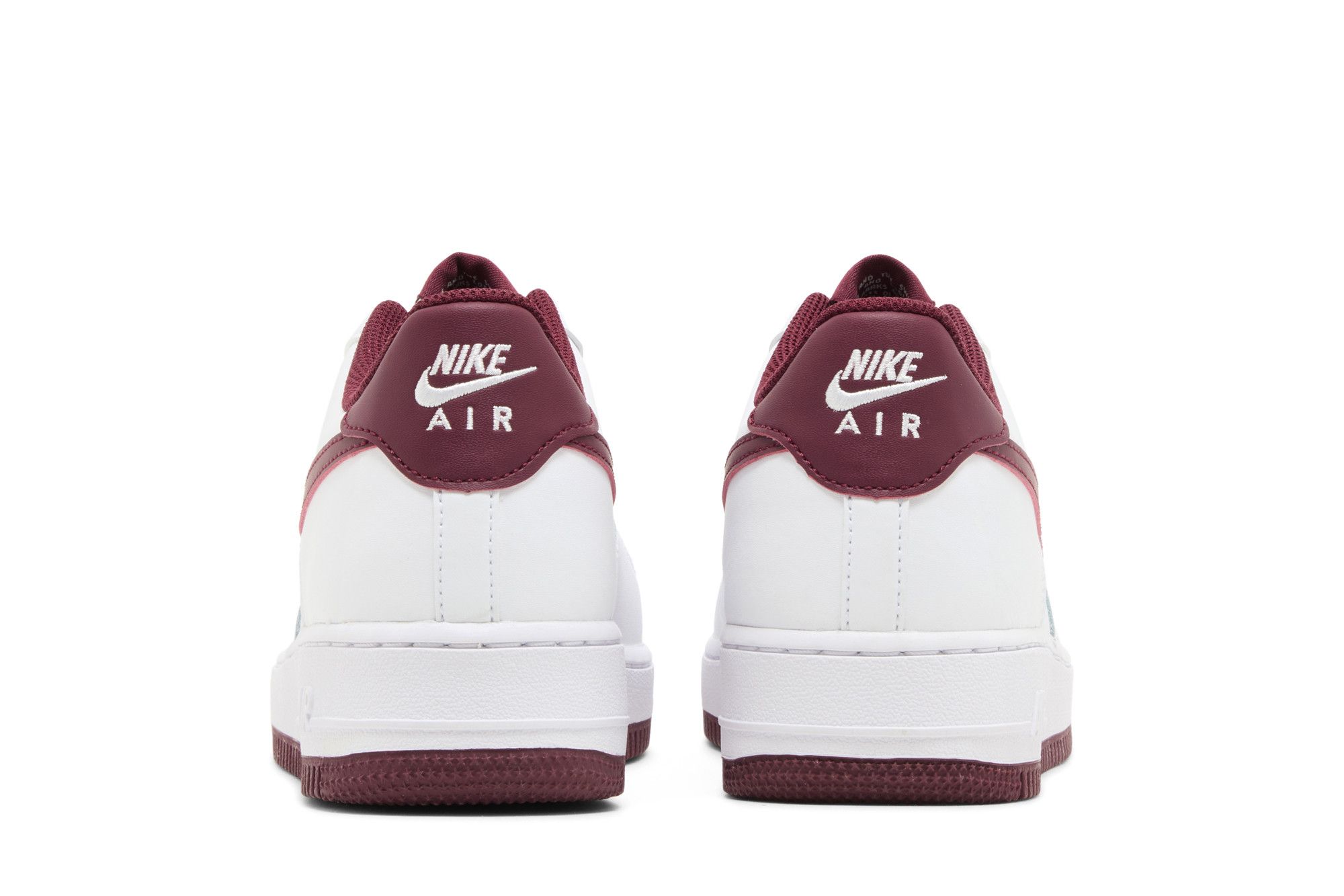 (Youth) Nike Air Force 1 White Team Red FV5948-105 Nicesnk
