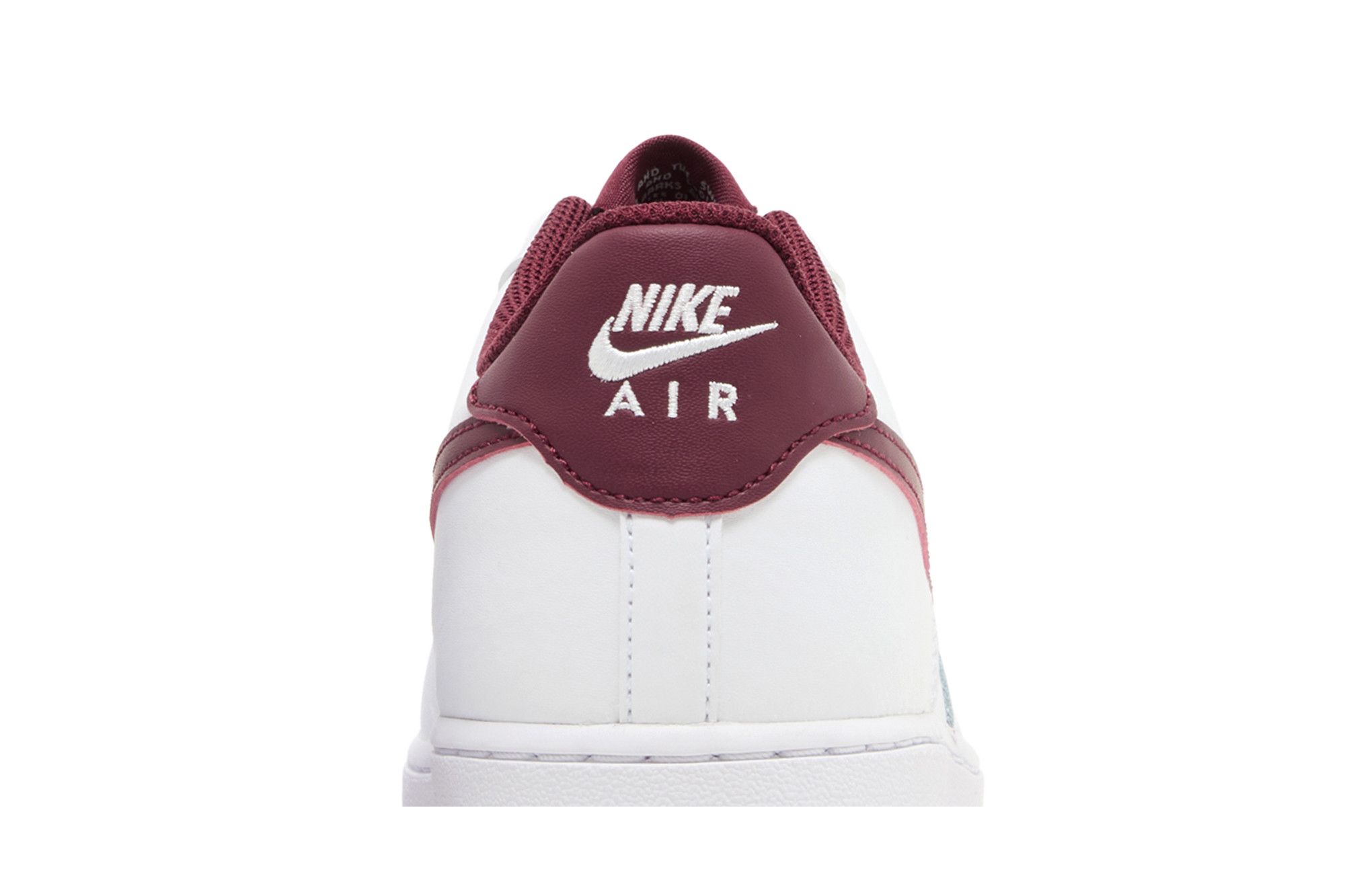 (Youth) Nike Air Force 1 White Team Red FV5948-105 Nicesnk