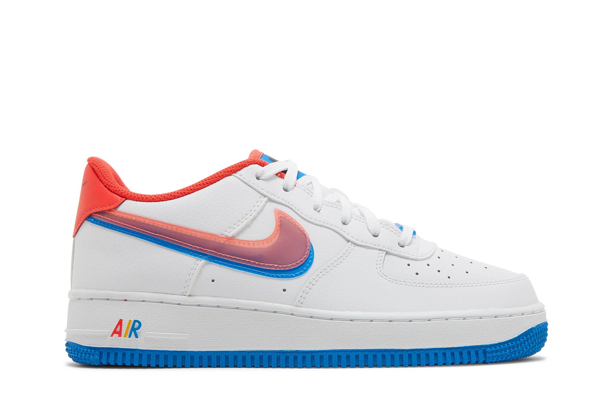 (Youth) Nike Air Force 1 LV8 Offset Swoosh DX1787-100 Nicesnk