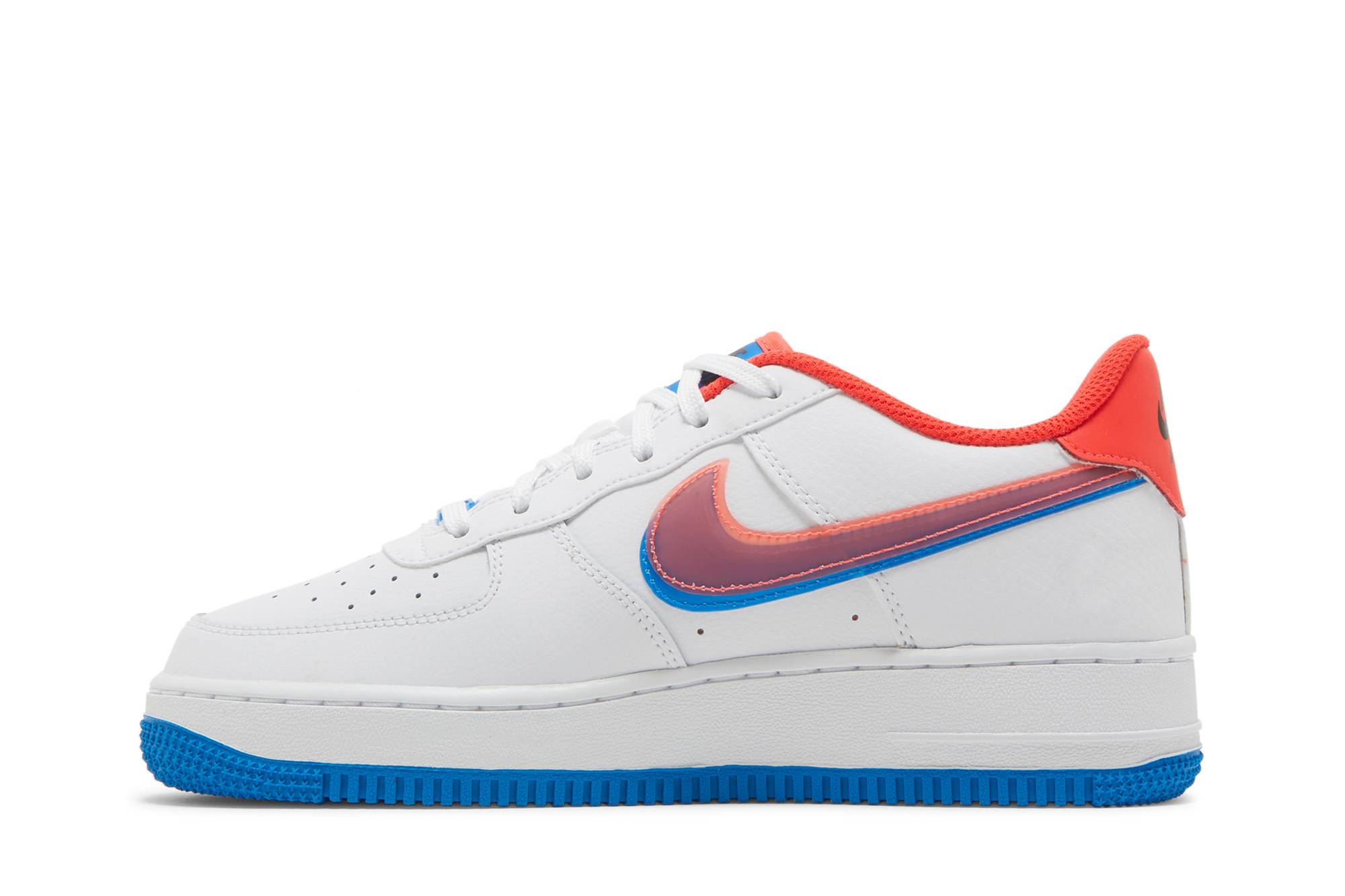 (Youth) Nike Air Force 1 LV8 Offset Swoosh DX1787-100 Nicesnk