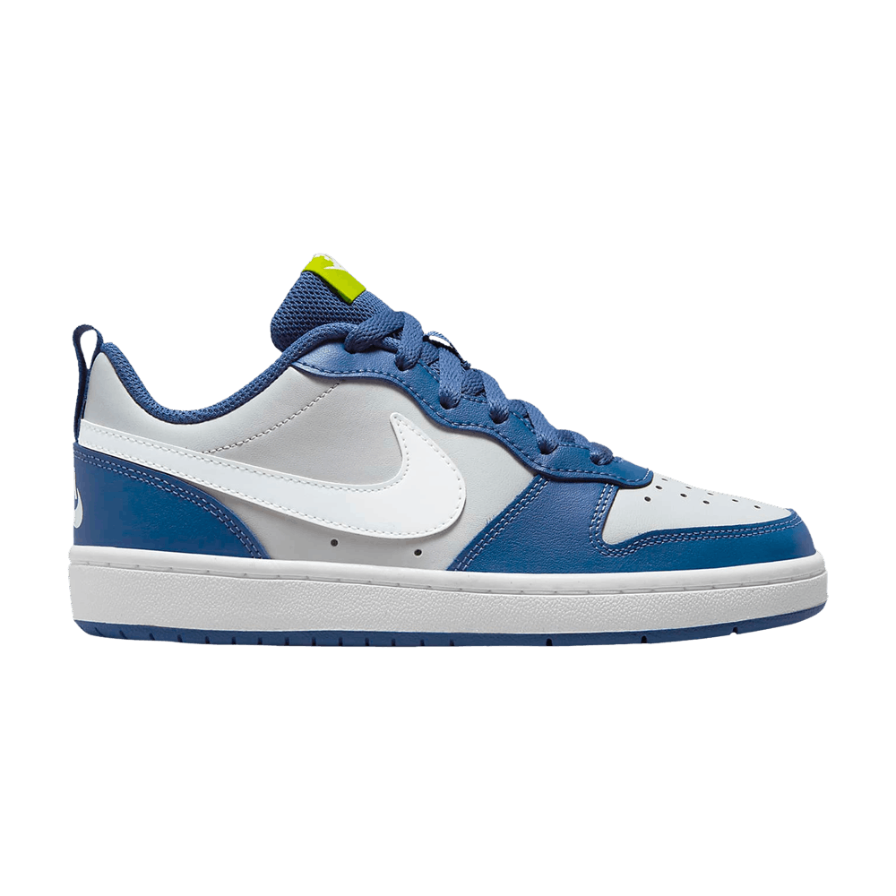 (Youth) Nike Court Borough Low 2 ‘Grey Fog Mystic Navy’ BQ5448-016