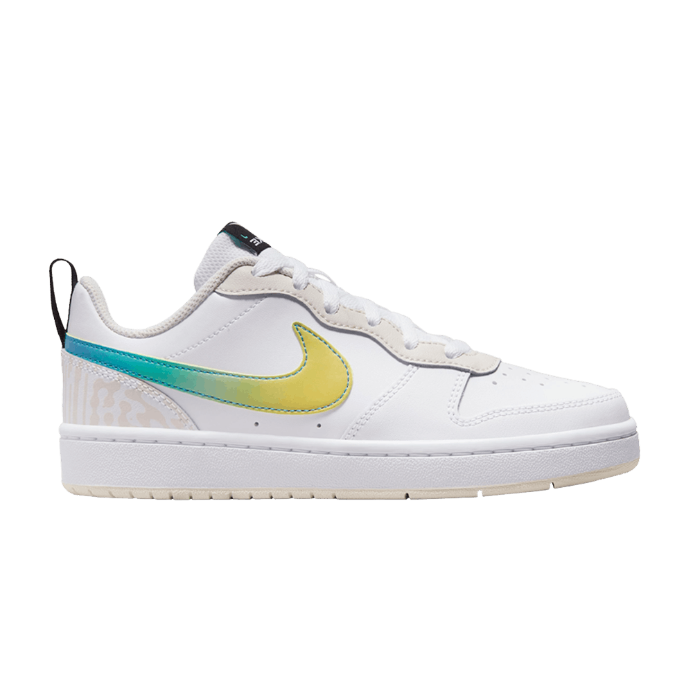 (Youth) Nike Court Borough Low 2 SE Unlock Your Space FJ7692-191 Nicesnk