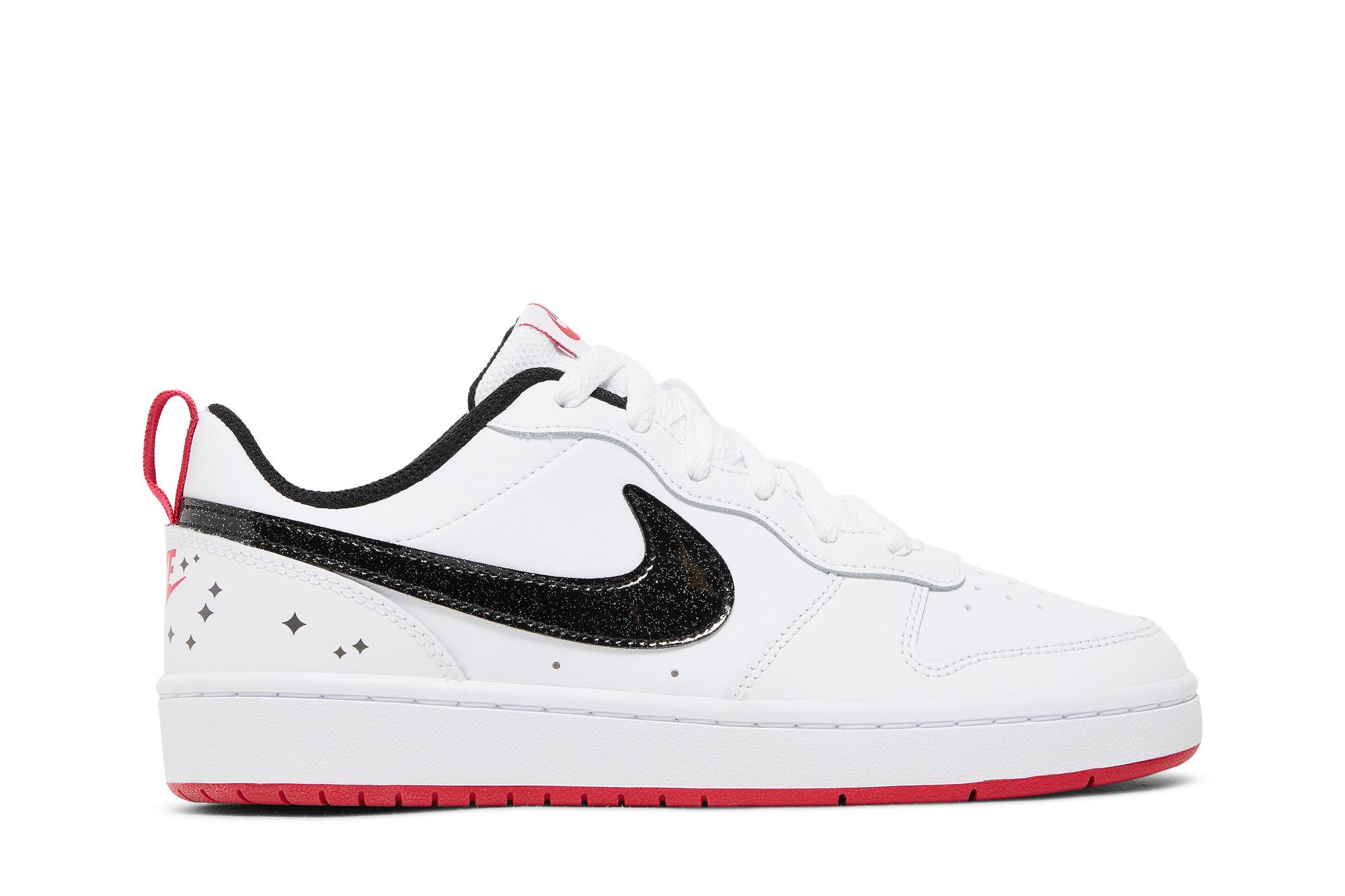(Youth) Nike Court Borough Low 2 SE ‘White Very Berry’ DM0110-100