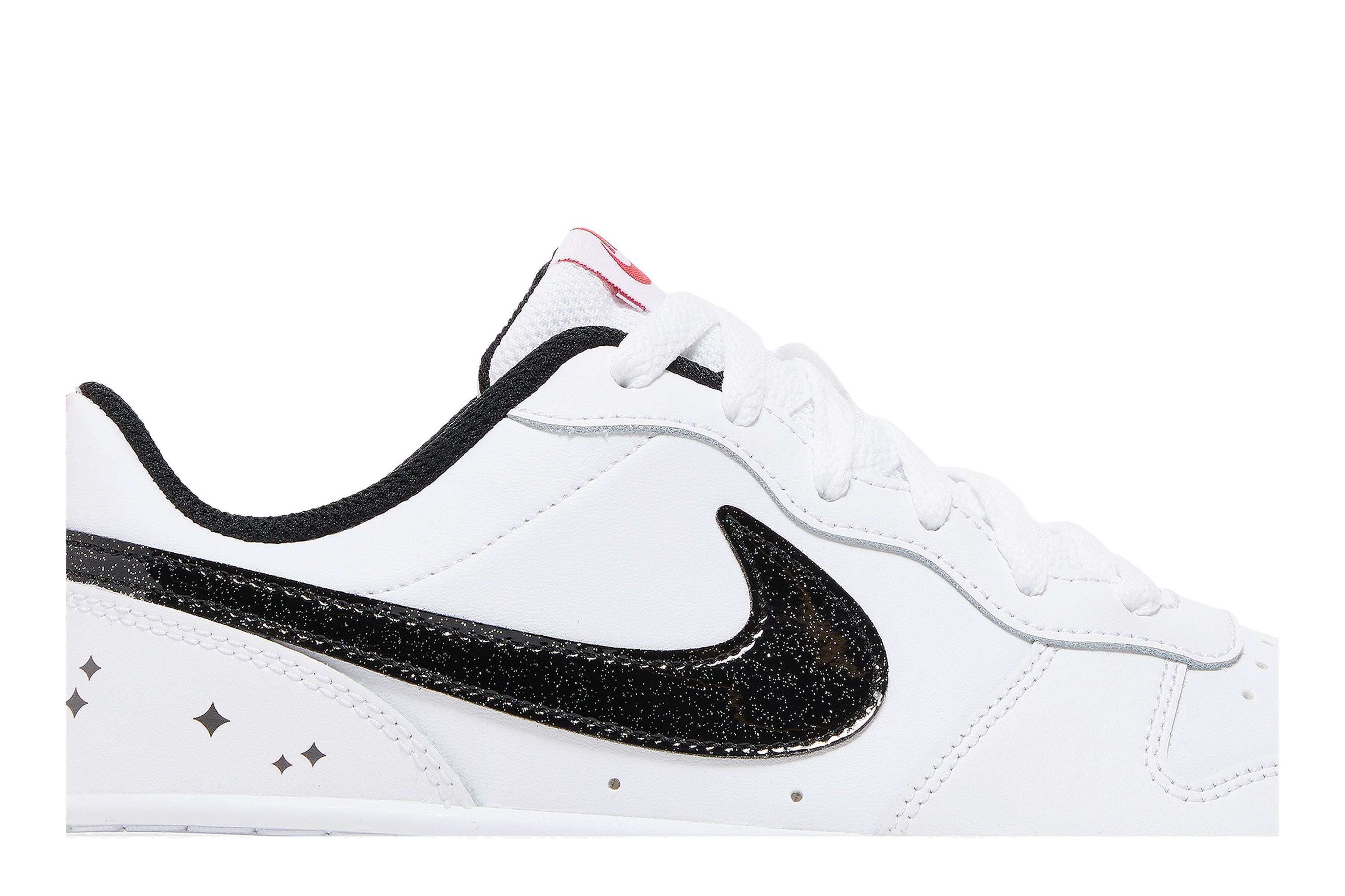 (Youth) Nike Court Borough Low 2 SE ‘White Very Berry’ DM0110-100
