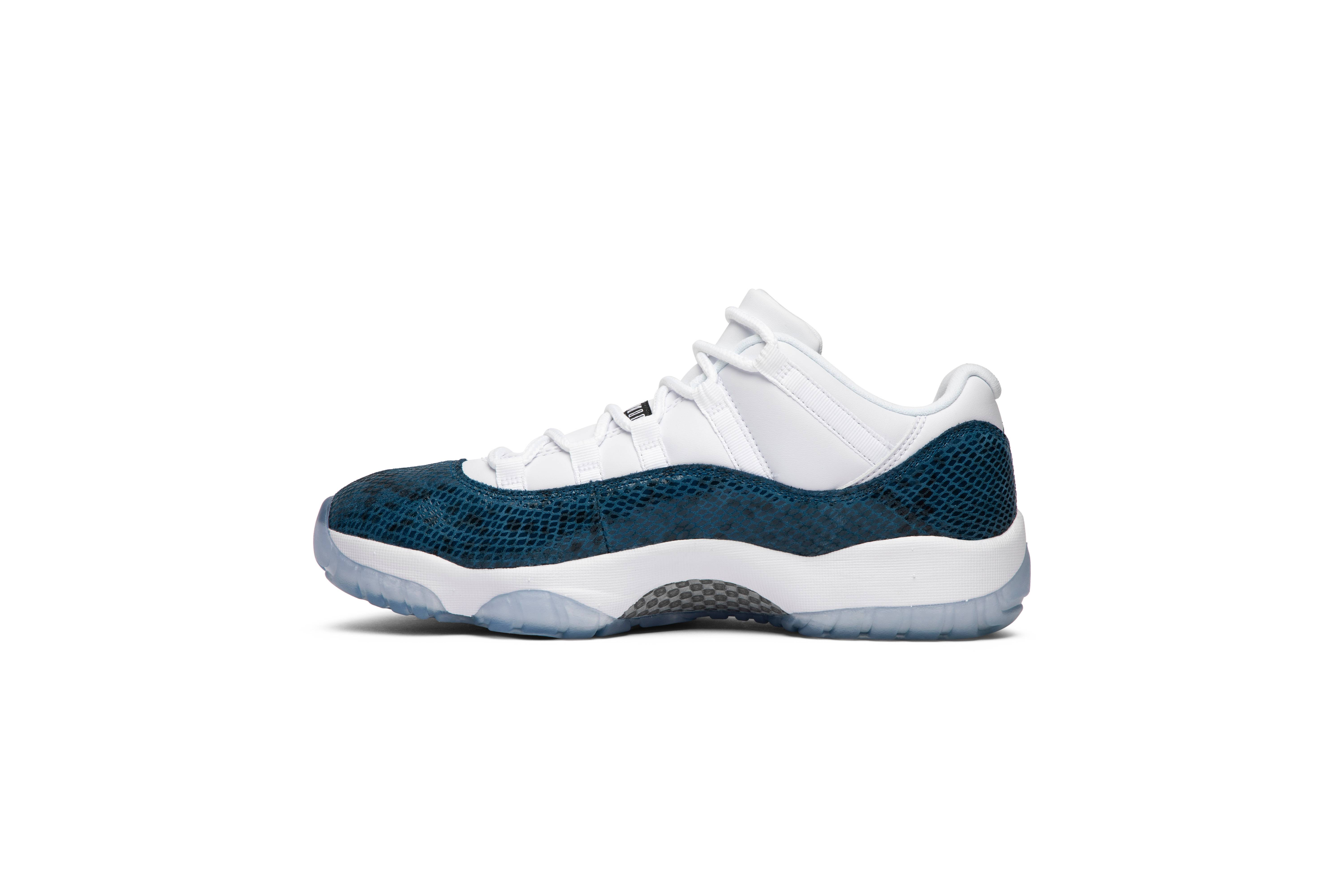 Air Jordan 11 Retro Low Navy Snakeskin 2019 CD6846-102 Nicesnk