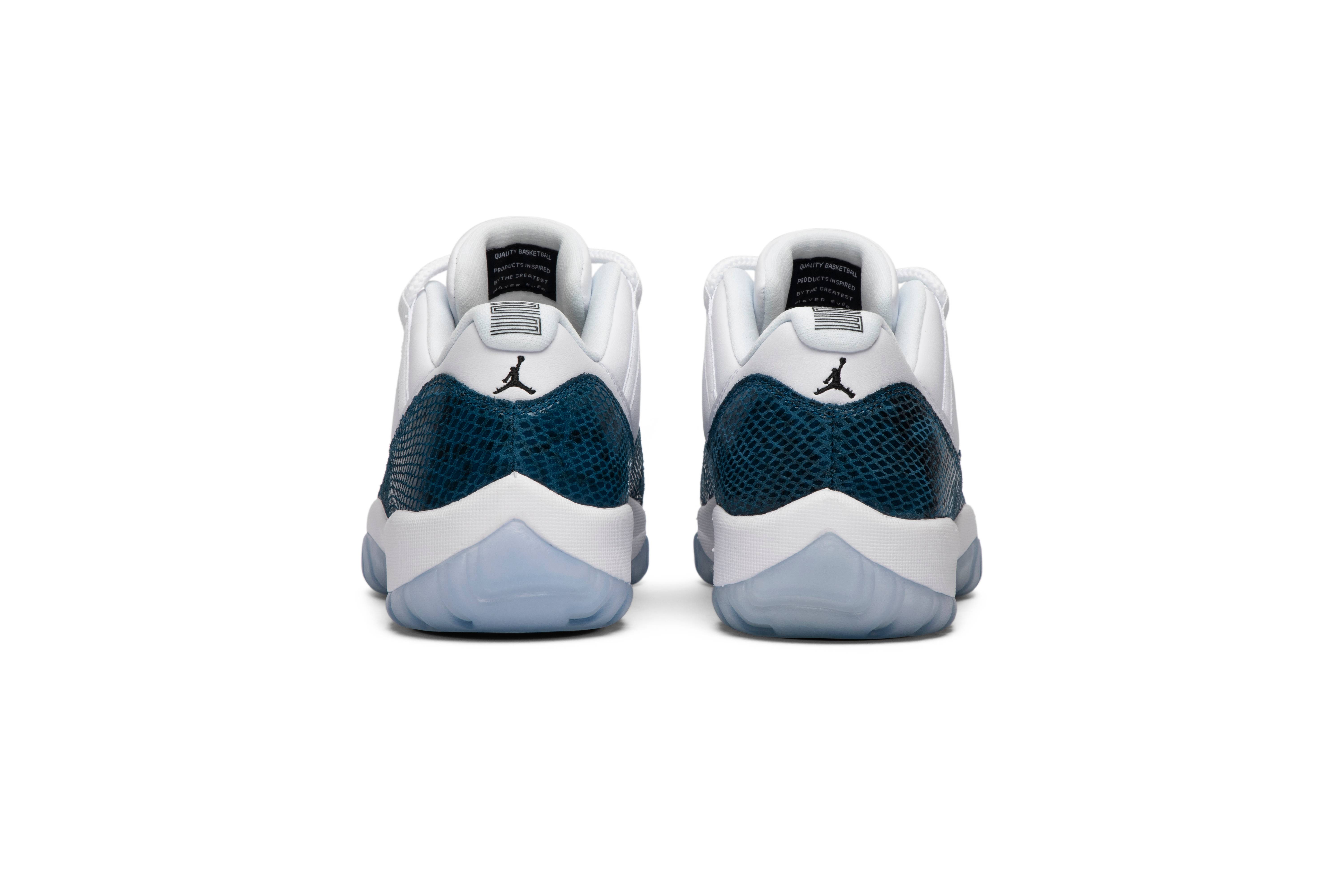 Air Jordan 11 Retro Low Navy Snakeskin 2019 CD6846-102 Nicesnk