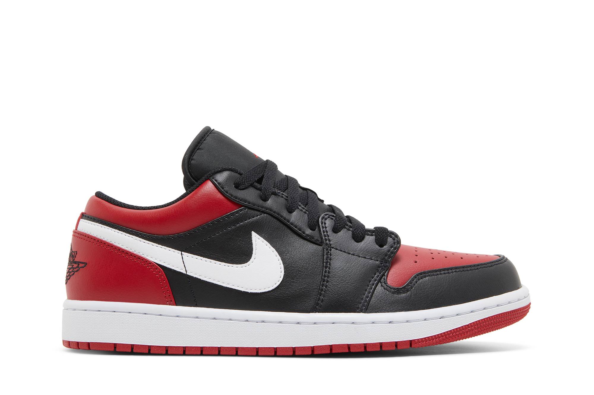 Air Jordan 1 Low Alternate Bred Toe 553558-066 Nicesnk