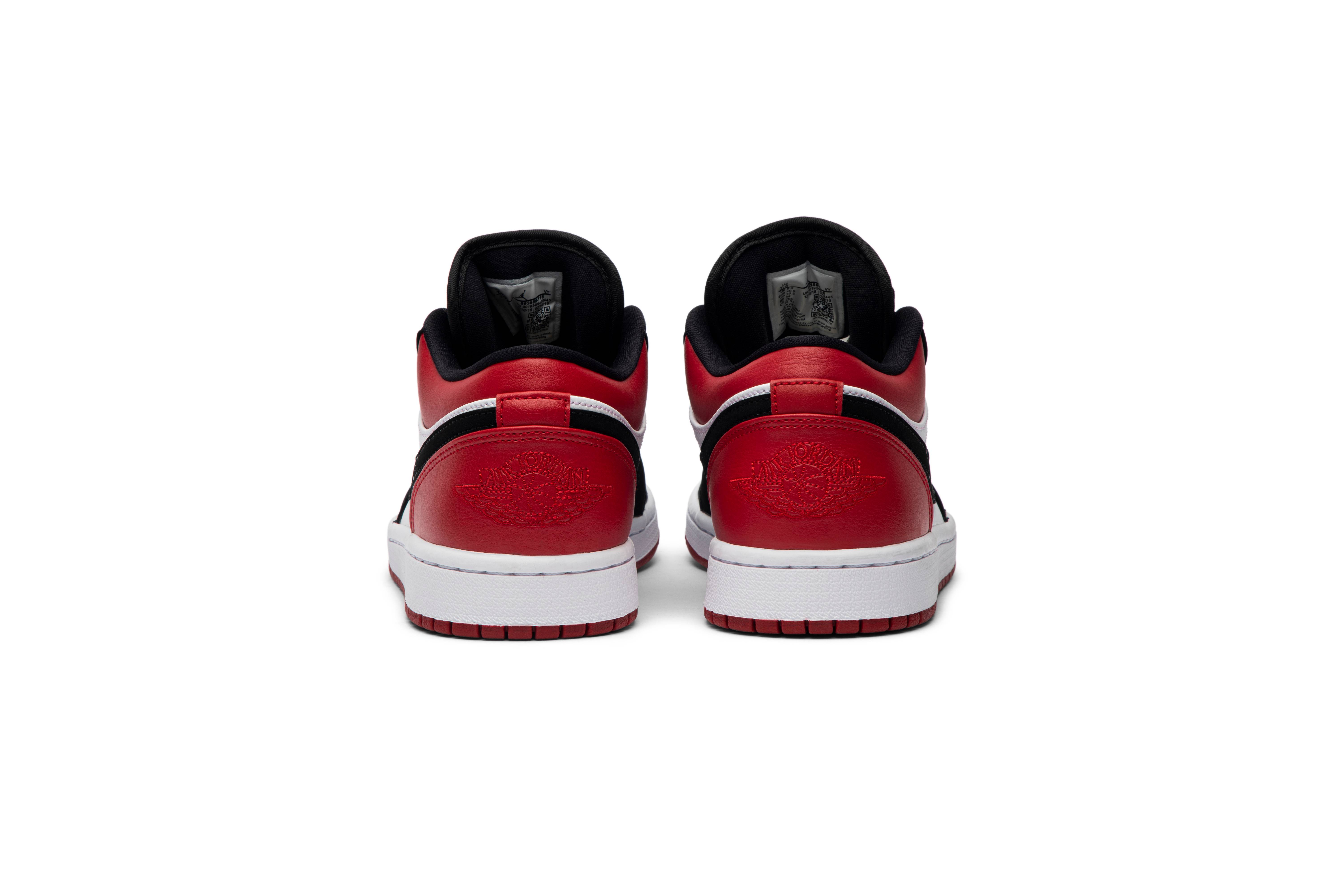 Air Jordan 1 Low ‘Black Toe’ 553558-116