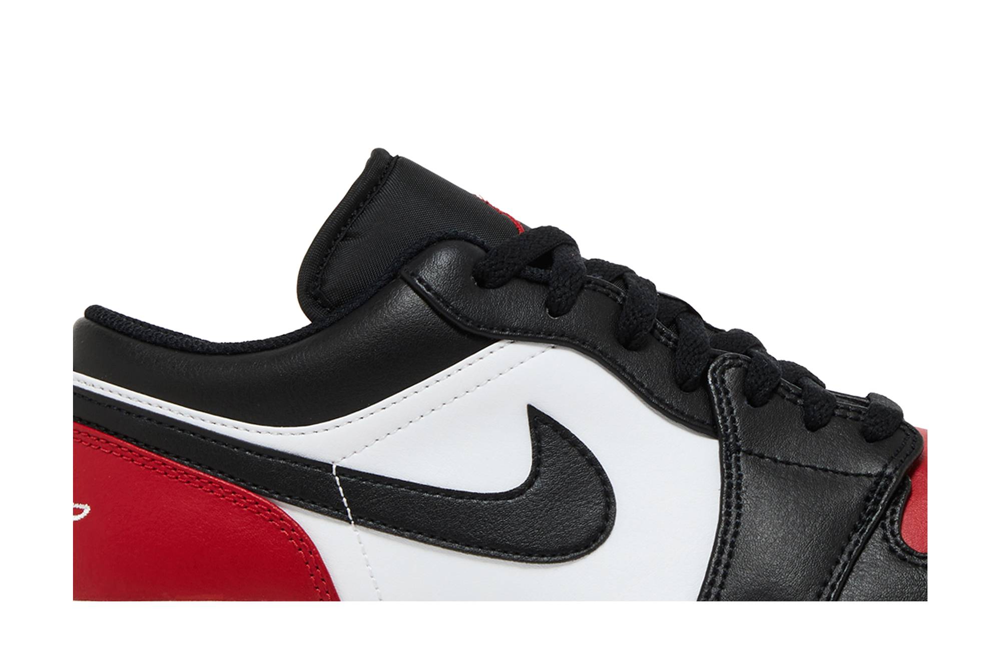 Air Jordan 1 Low Bred Toe 2.0 553558-161 Nicesnk