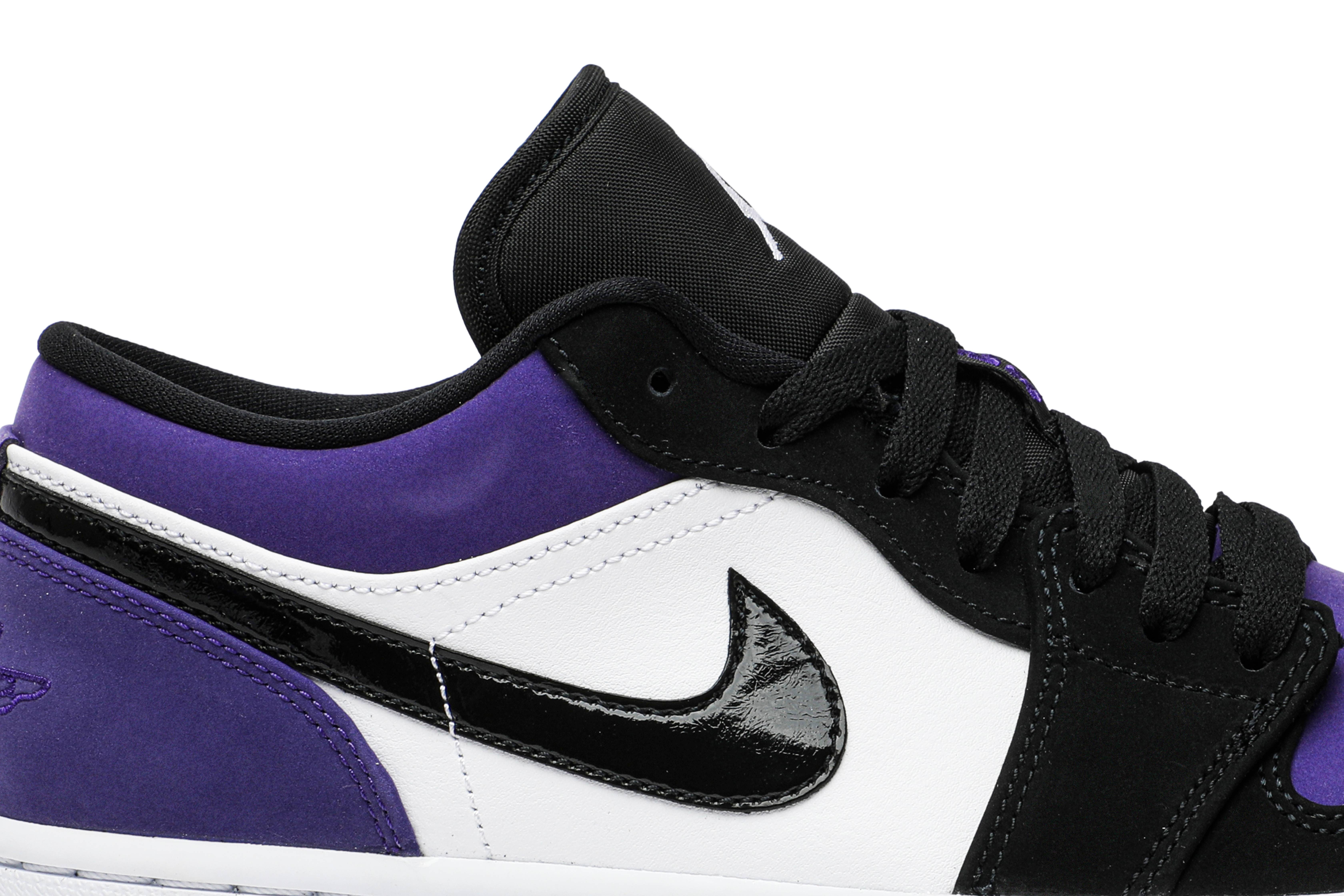 Air Jordan 1 Low Court Purple 2019 553558-125 Nicesnk