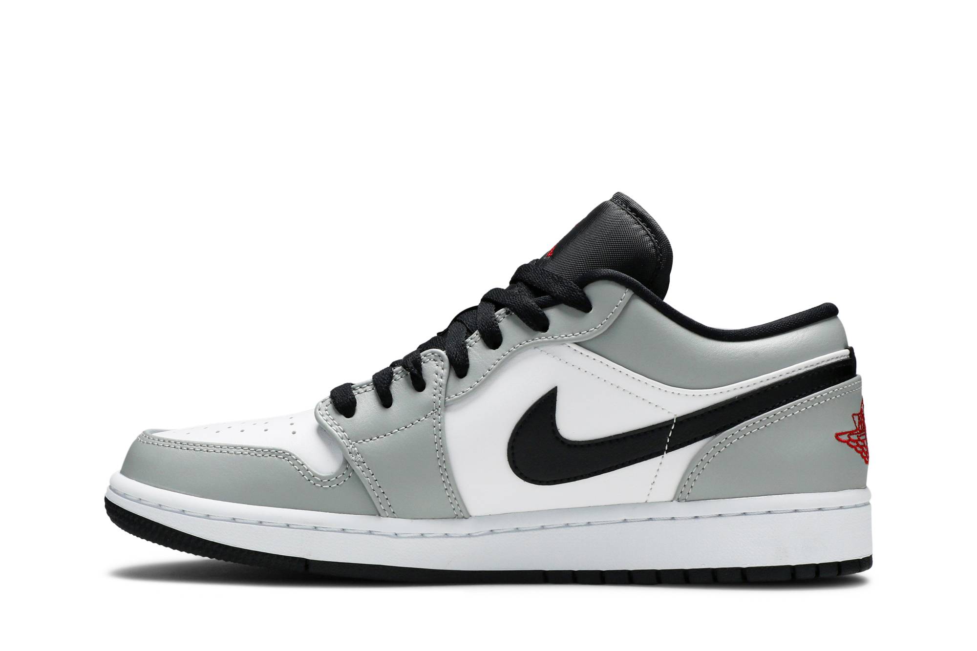 Air Jordan 1 Low Light Smoke Grey 553558-030 Nicesnk