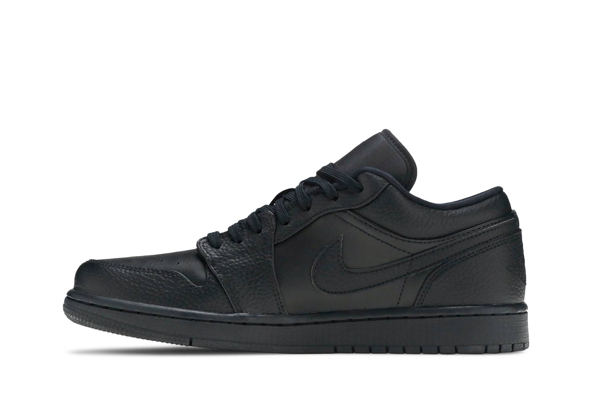Air Jordan 1 Low Triple Black 553558-091 Nicesnk