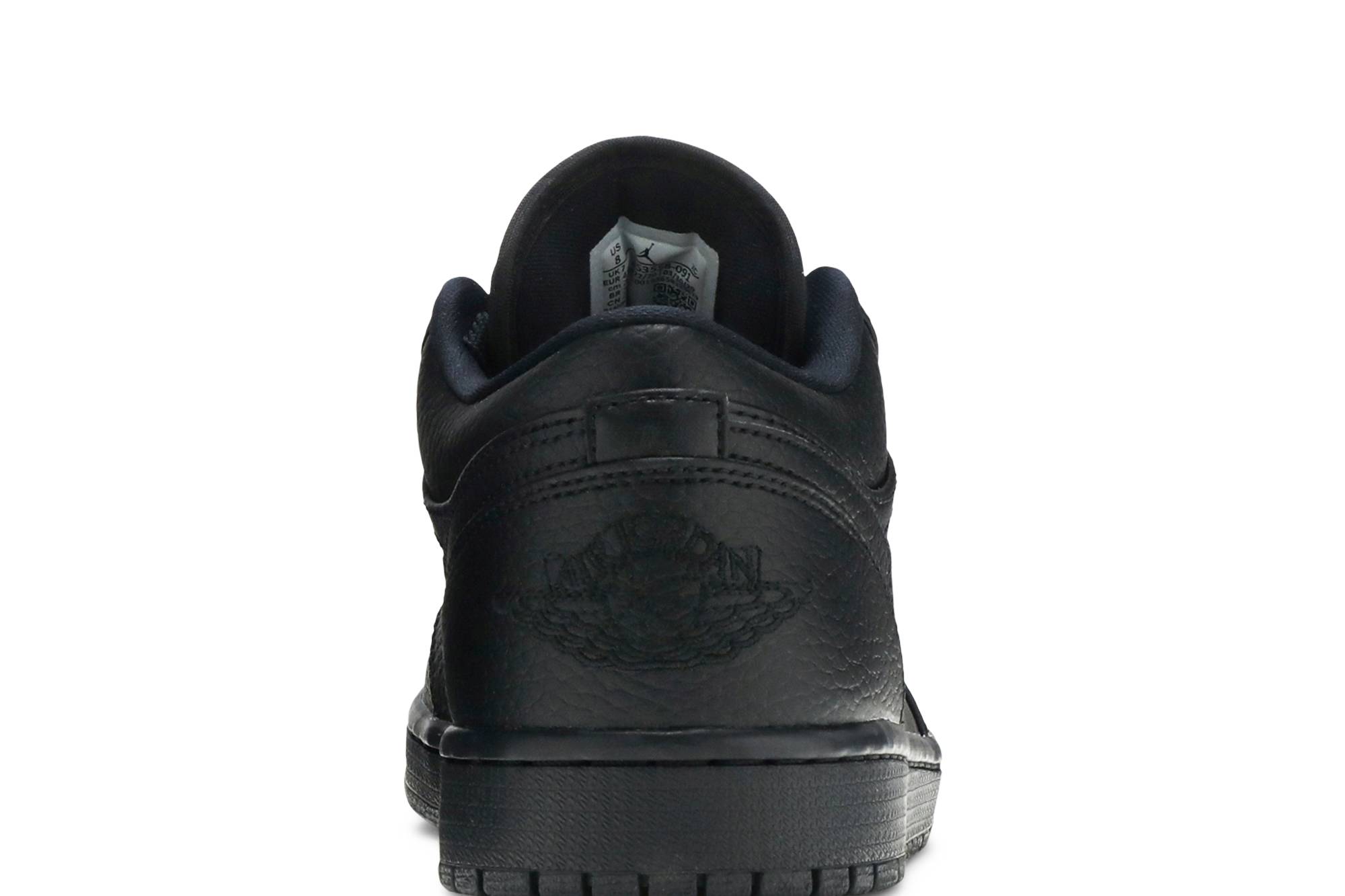 Air Jordan 1 Low Triple Black 553558-091 Nicesnk