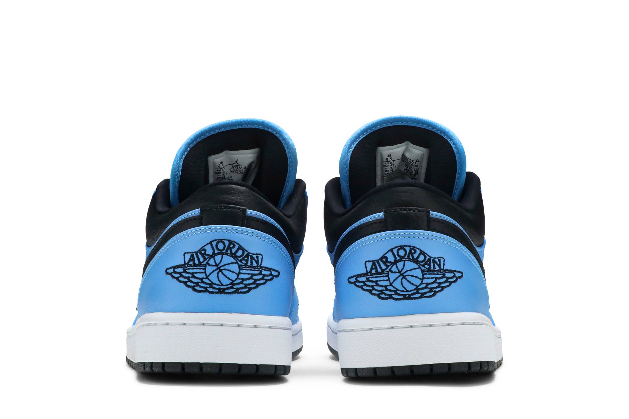 Air Jordan 1 Low University Blue Black 553558-403 Nicesnk