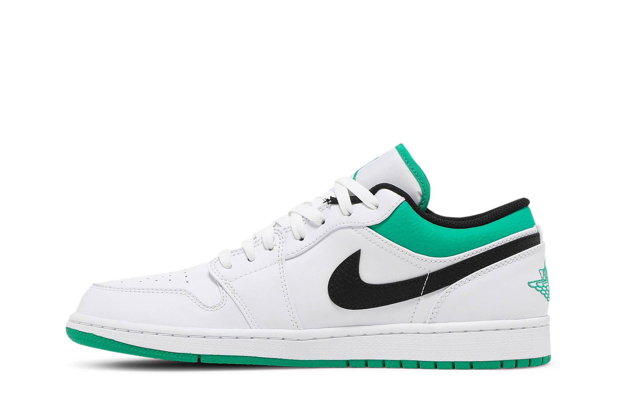 Air Jordan 1 Low ‘White Lucky Green’ 553558-129