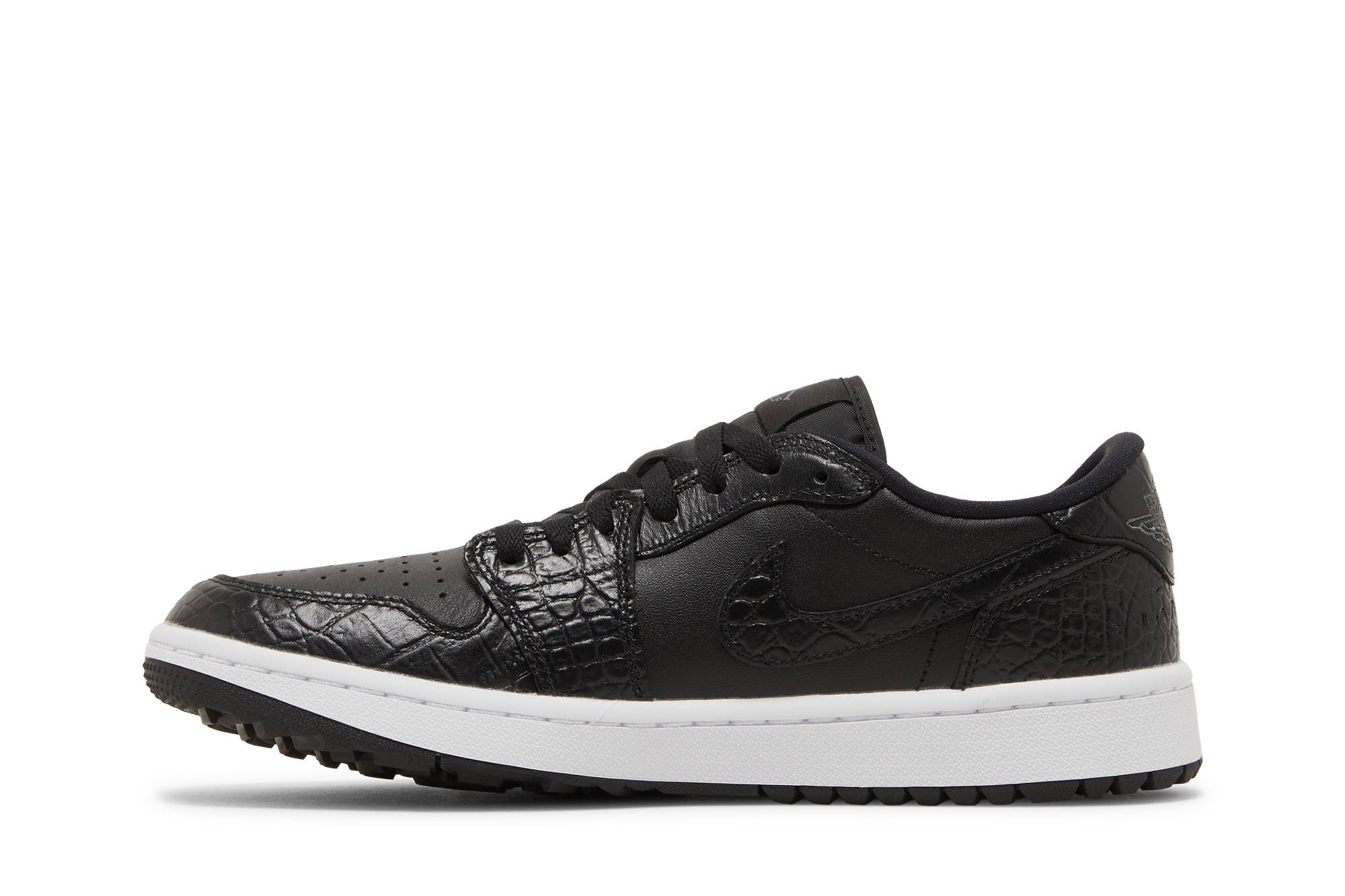 Air Jordan 1 Low Golf Black Croc DD9315-003 Nicesnk