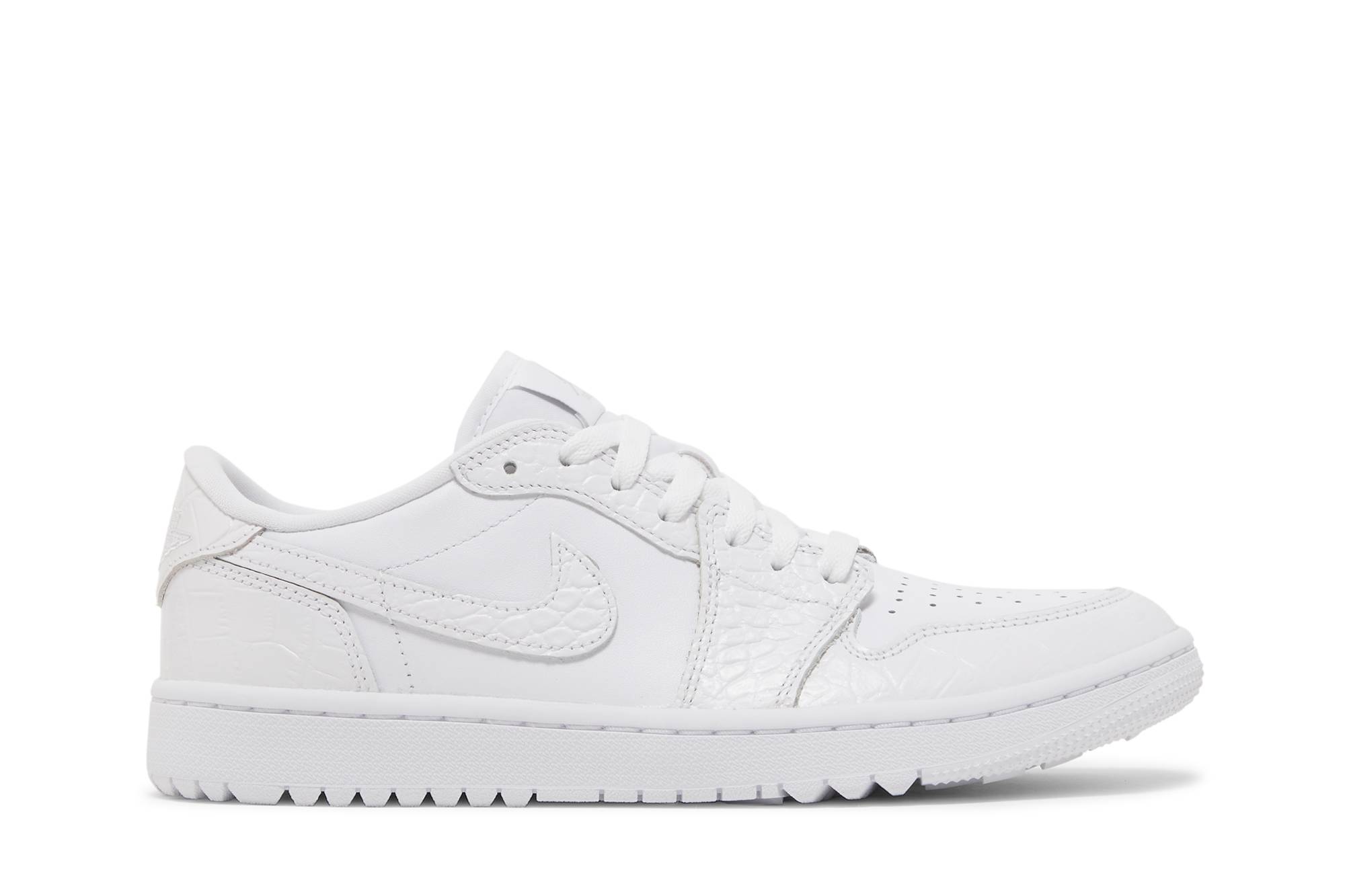 Air Jordan 1 Low Golf White Croc DD9315-110 Nicesnk