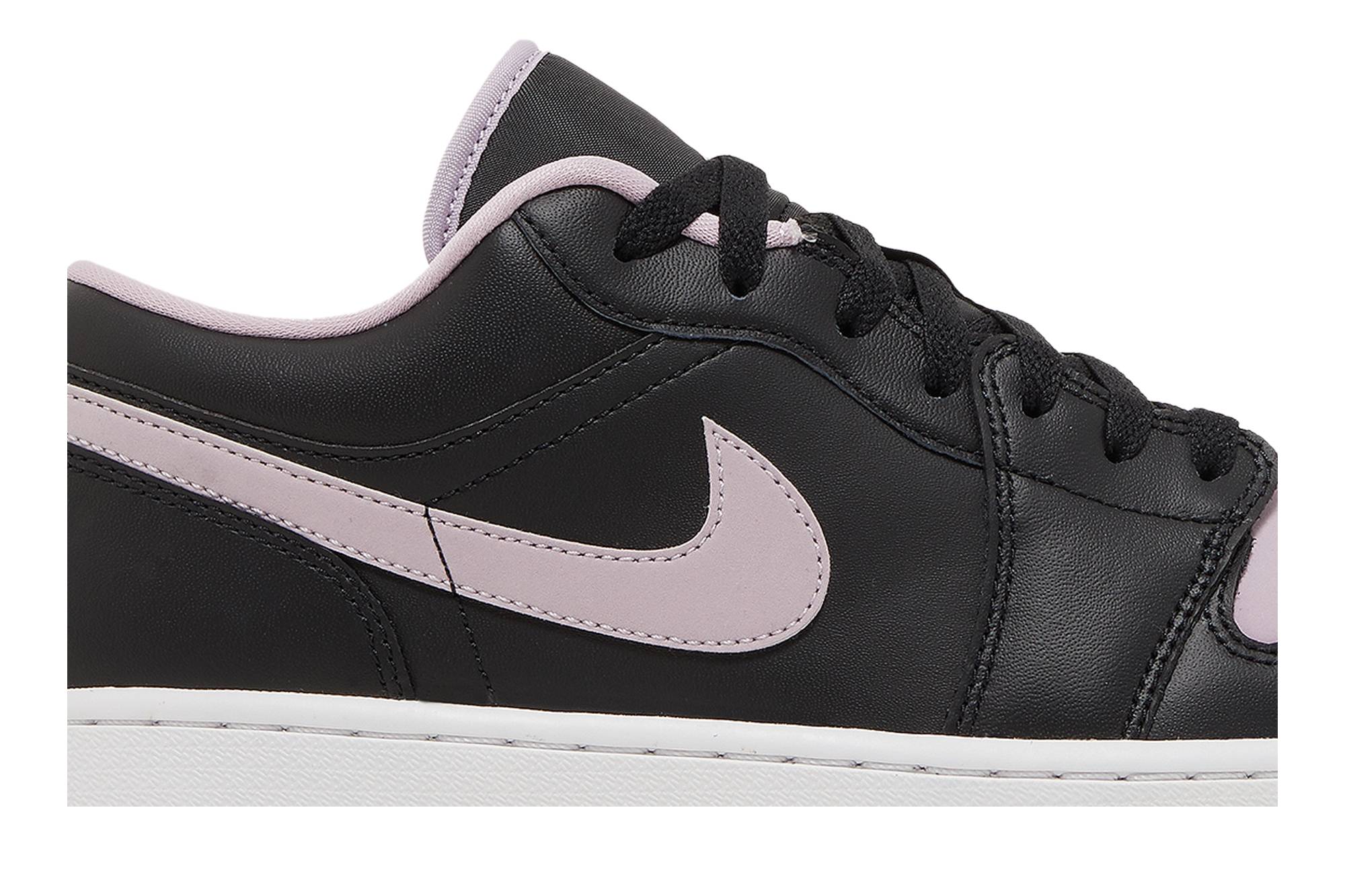 Air Jordan 1 Low SE Black Iced Lilac DV1309-051 Nicesnk