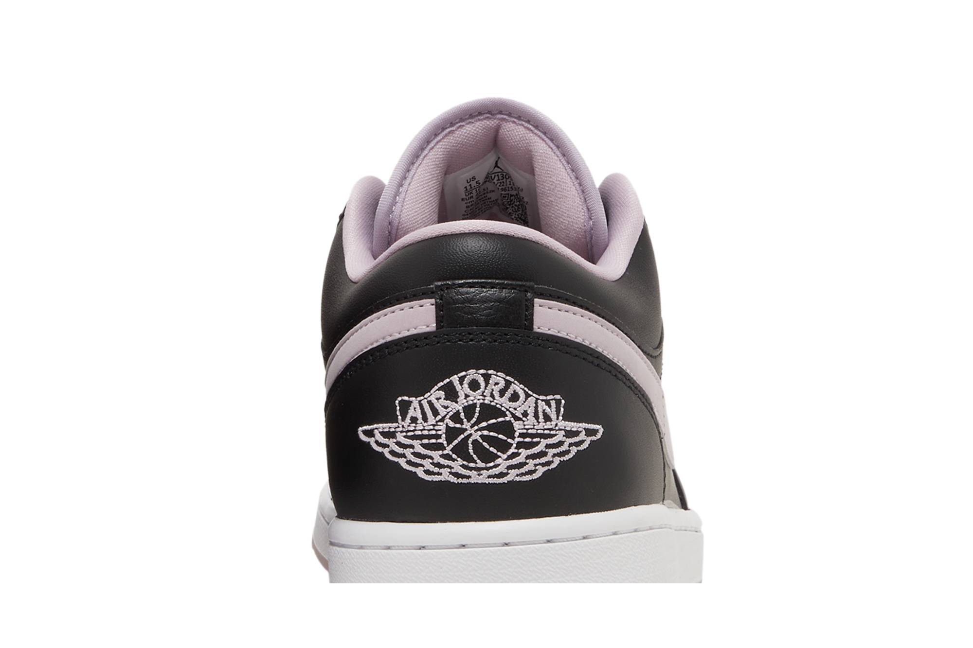 Air Jordan 1 Low SE Black Iced Lilac DV1309-051 Nicesnk