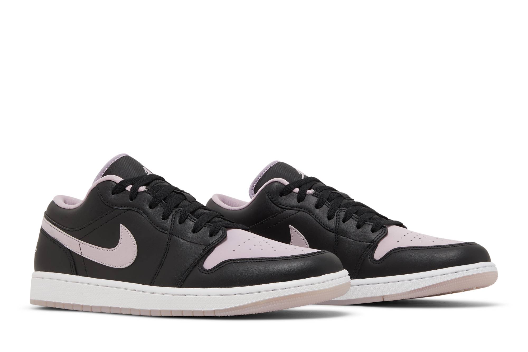 Air Jordan 1 Low SE Black Iced Lilac DV1309-051 Nicesnk