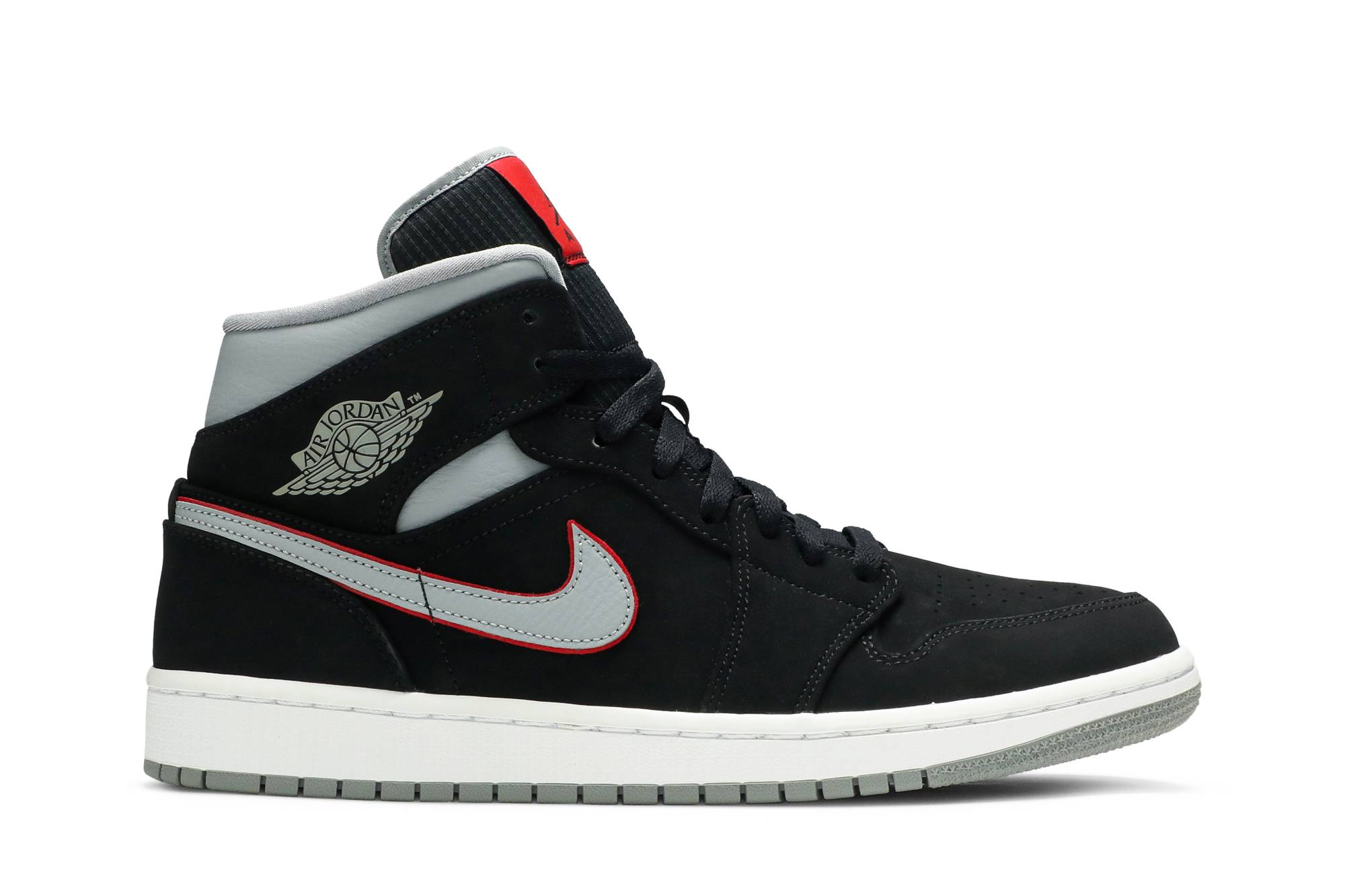 Air Jordan 1 Mid ‘Black Grey’ 554724-060