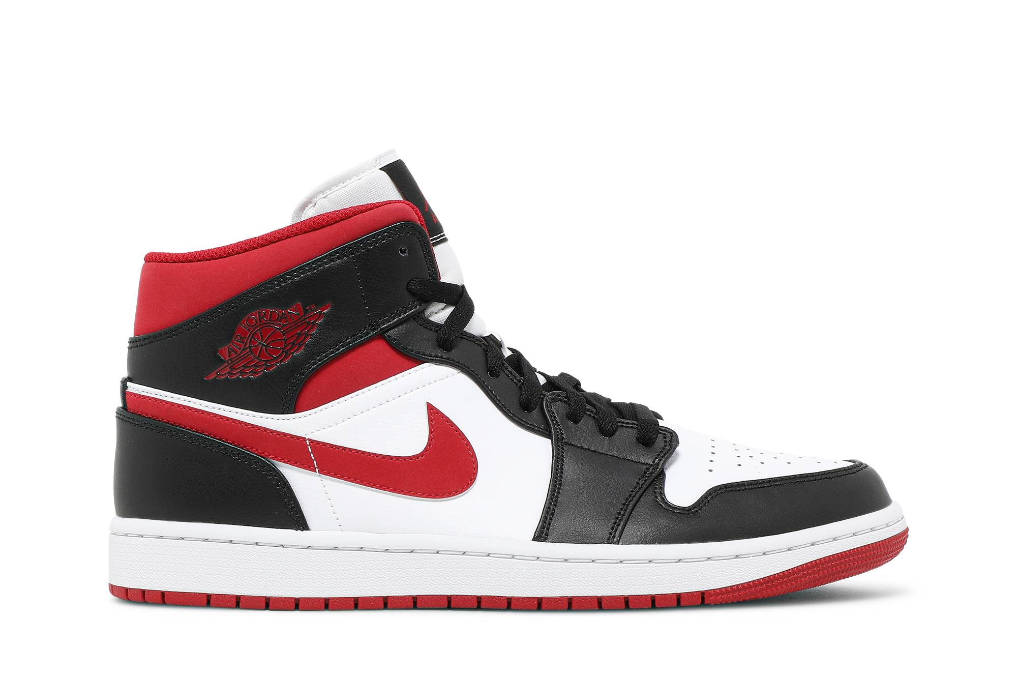 Air Jordan 1 Mid ‘Black Gym Red’ 554724-122