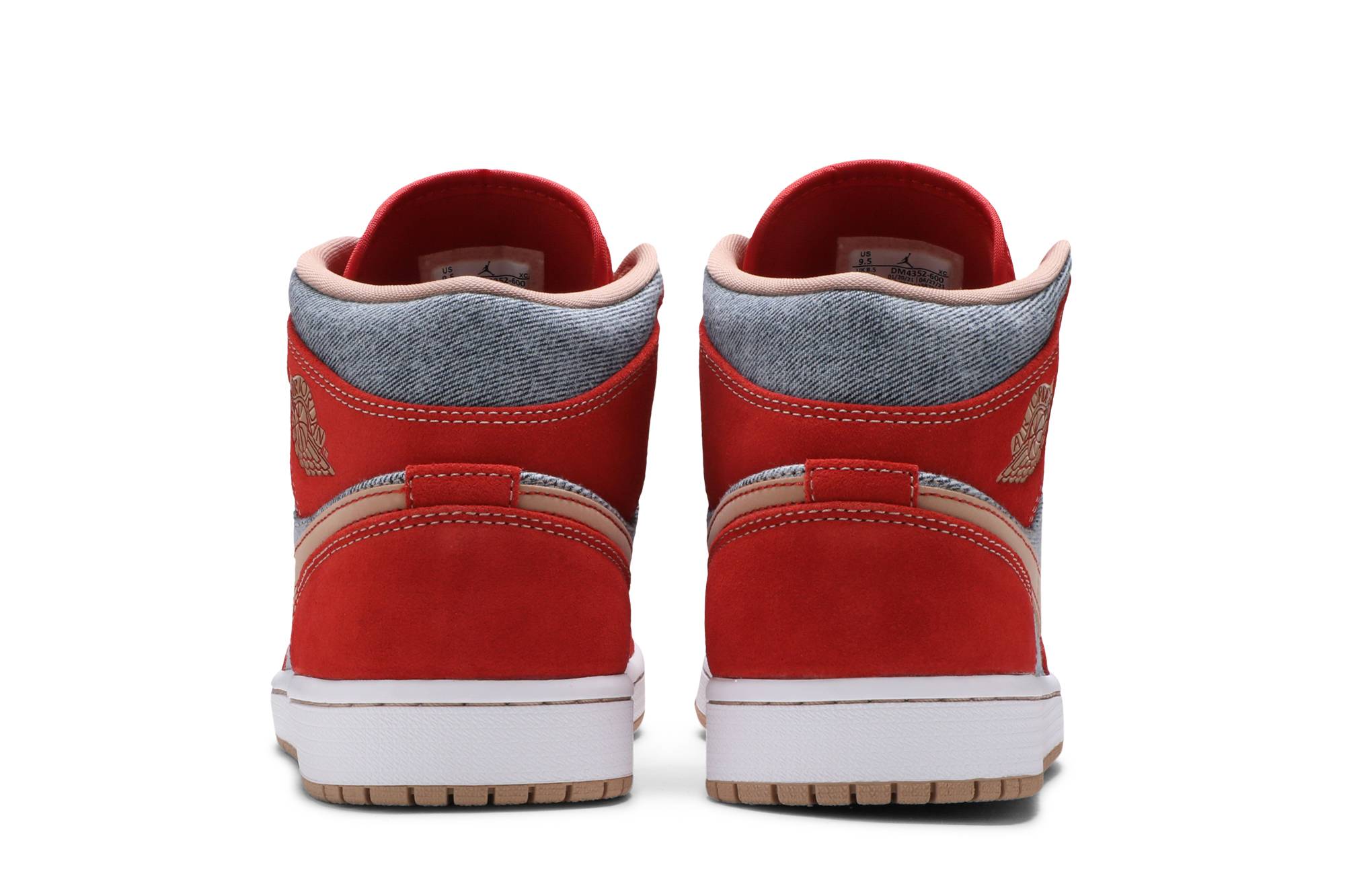 Air Jordan 1 Mid ‘Denim Red’ DM4352-600