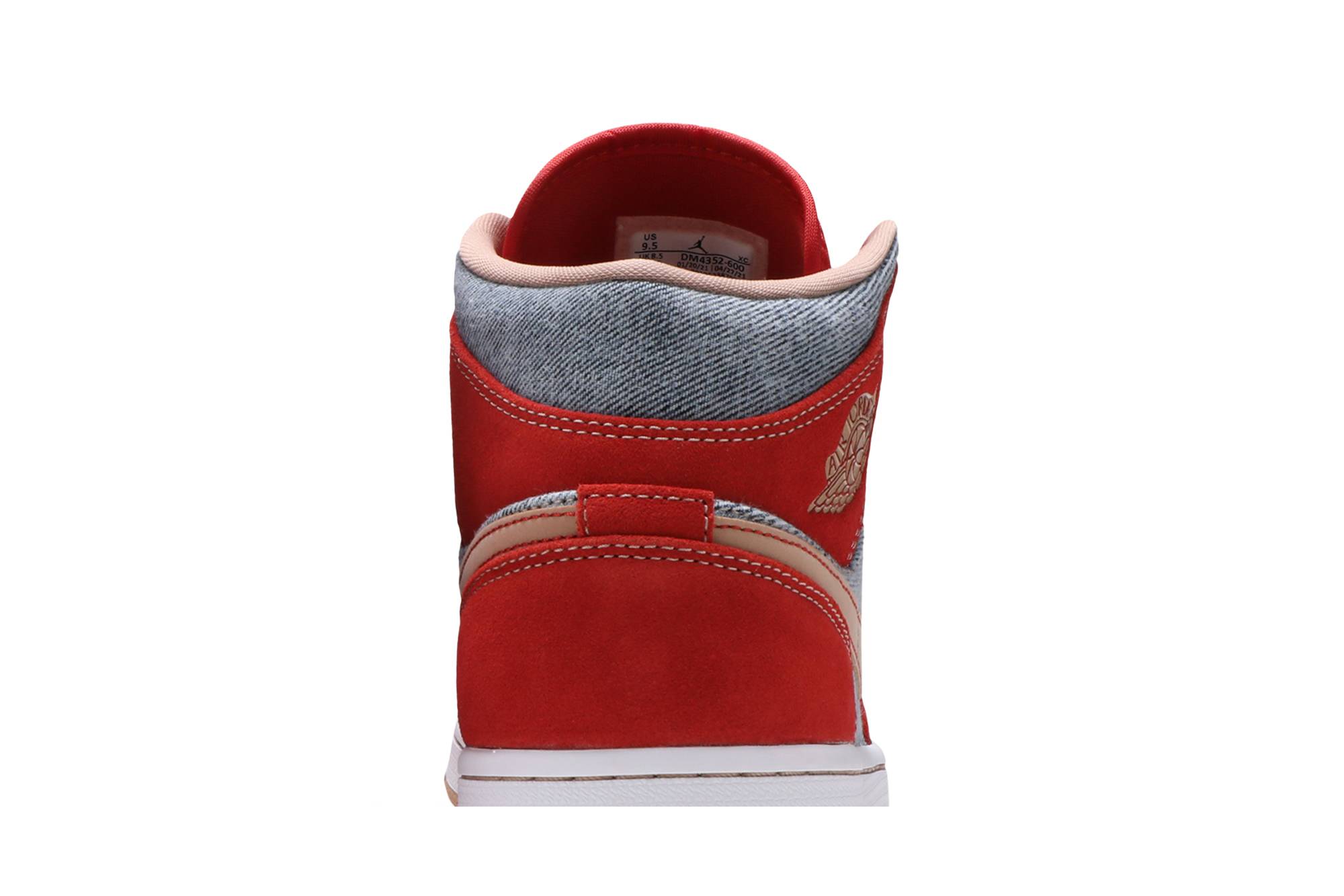 Air Jordan 1 Mid ‘Denim Red’ DM4352-600