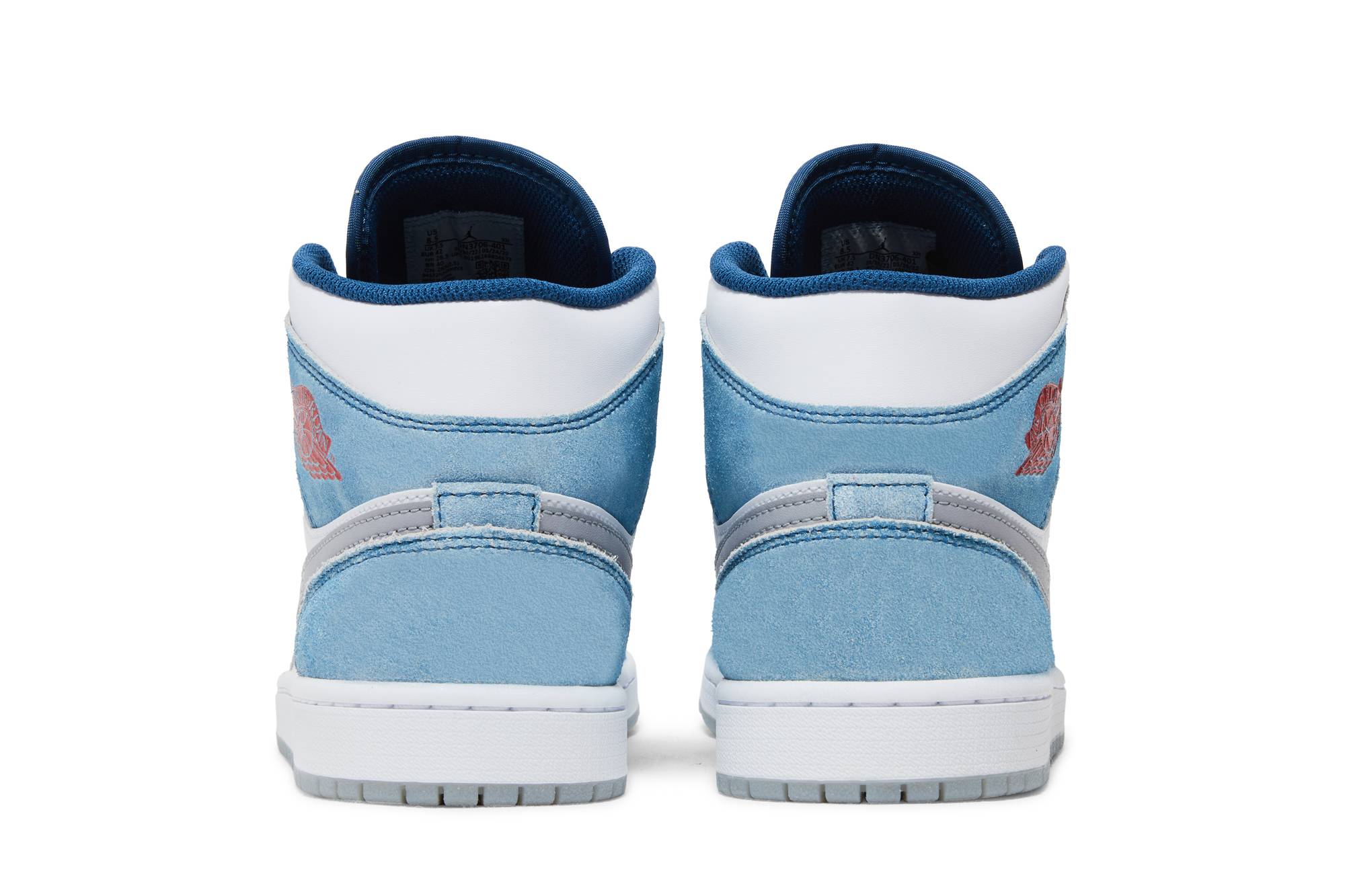 Air Jordan 1 Mid ‘French Blue Fire Red’ DN3706-401
