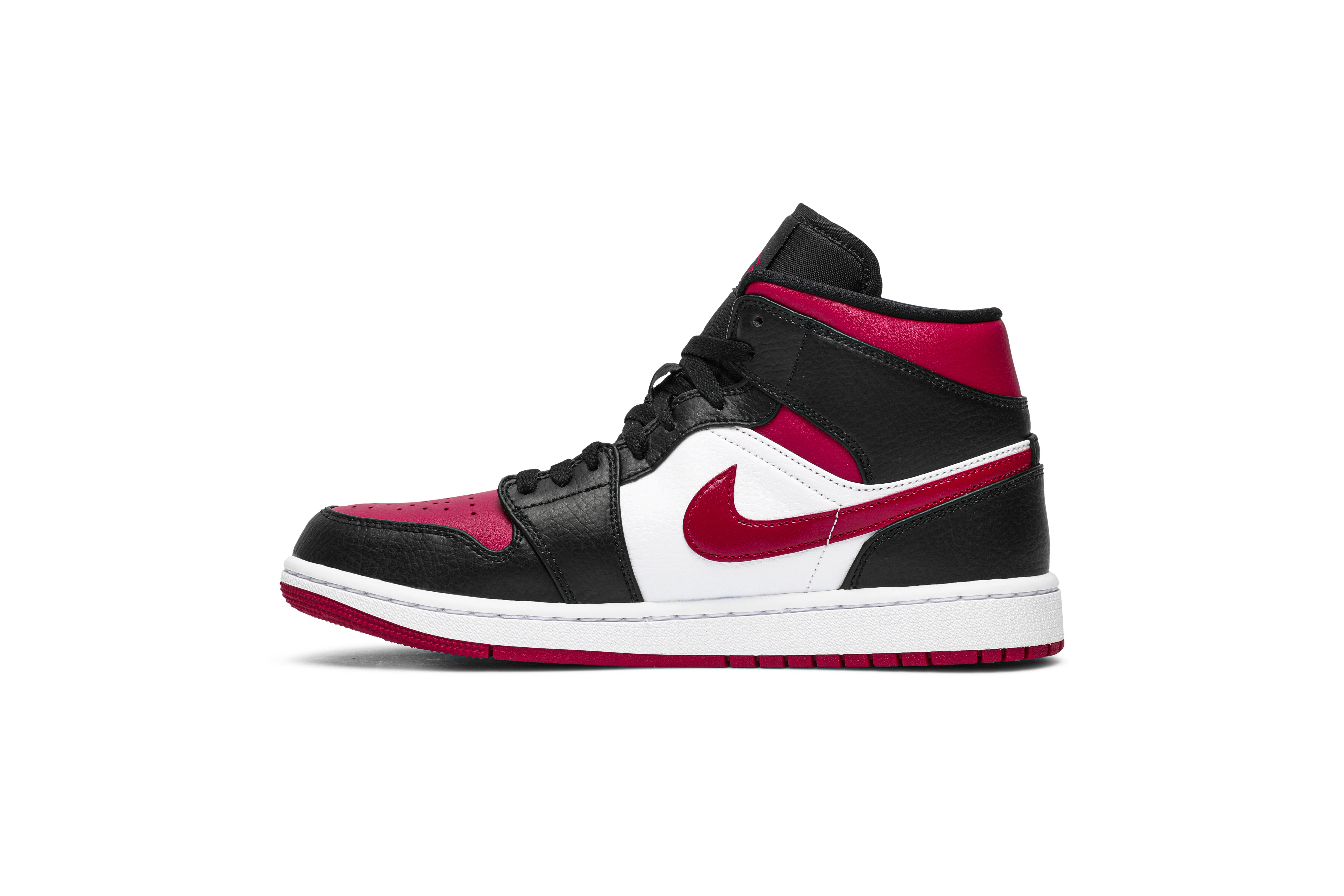 Air Jordan 1 Mid Noble Red 554724-066 Nicesnk