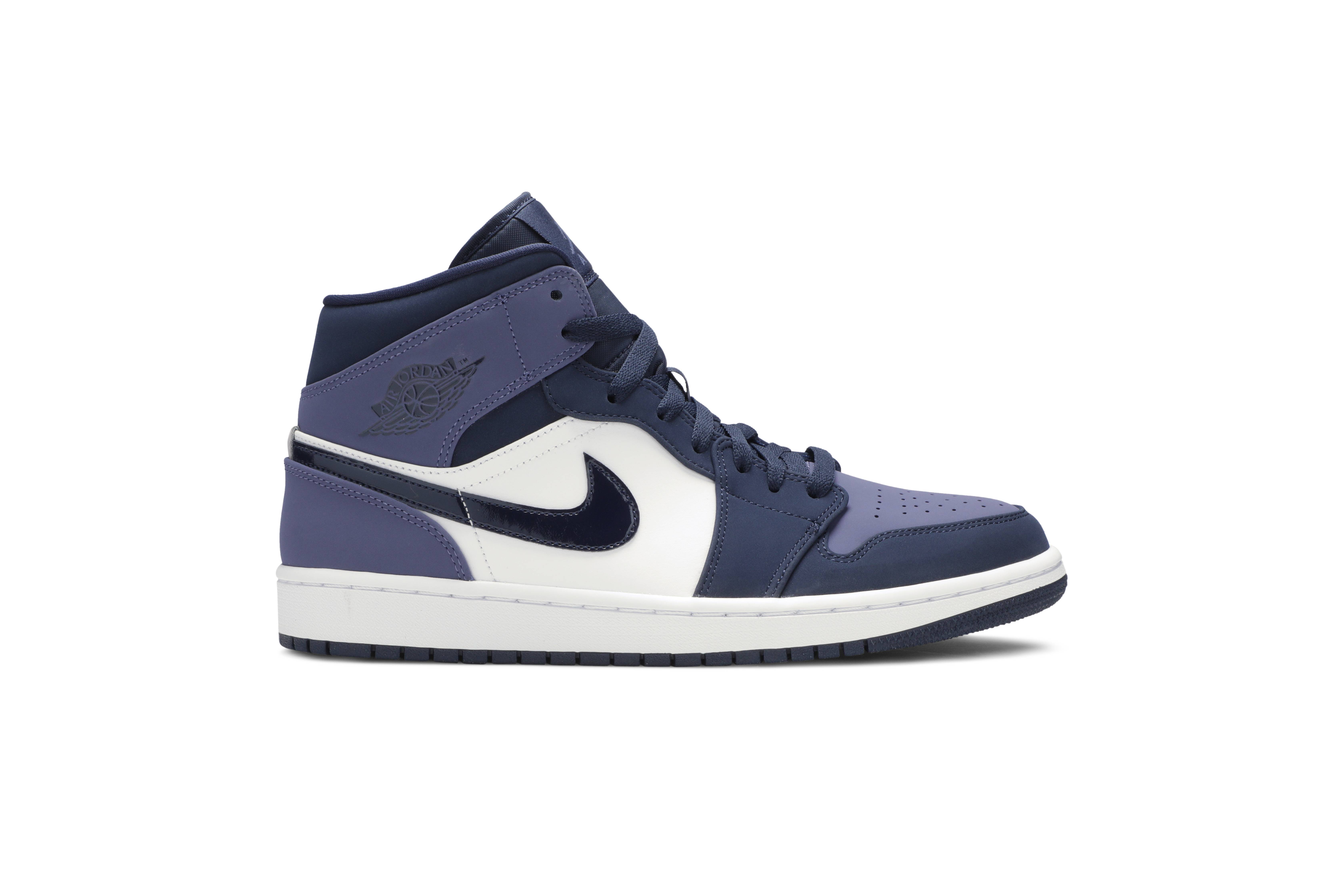 Air Jordan 1 Mid Sanded Purple 554724-445 Nicesnk