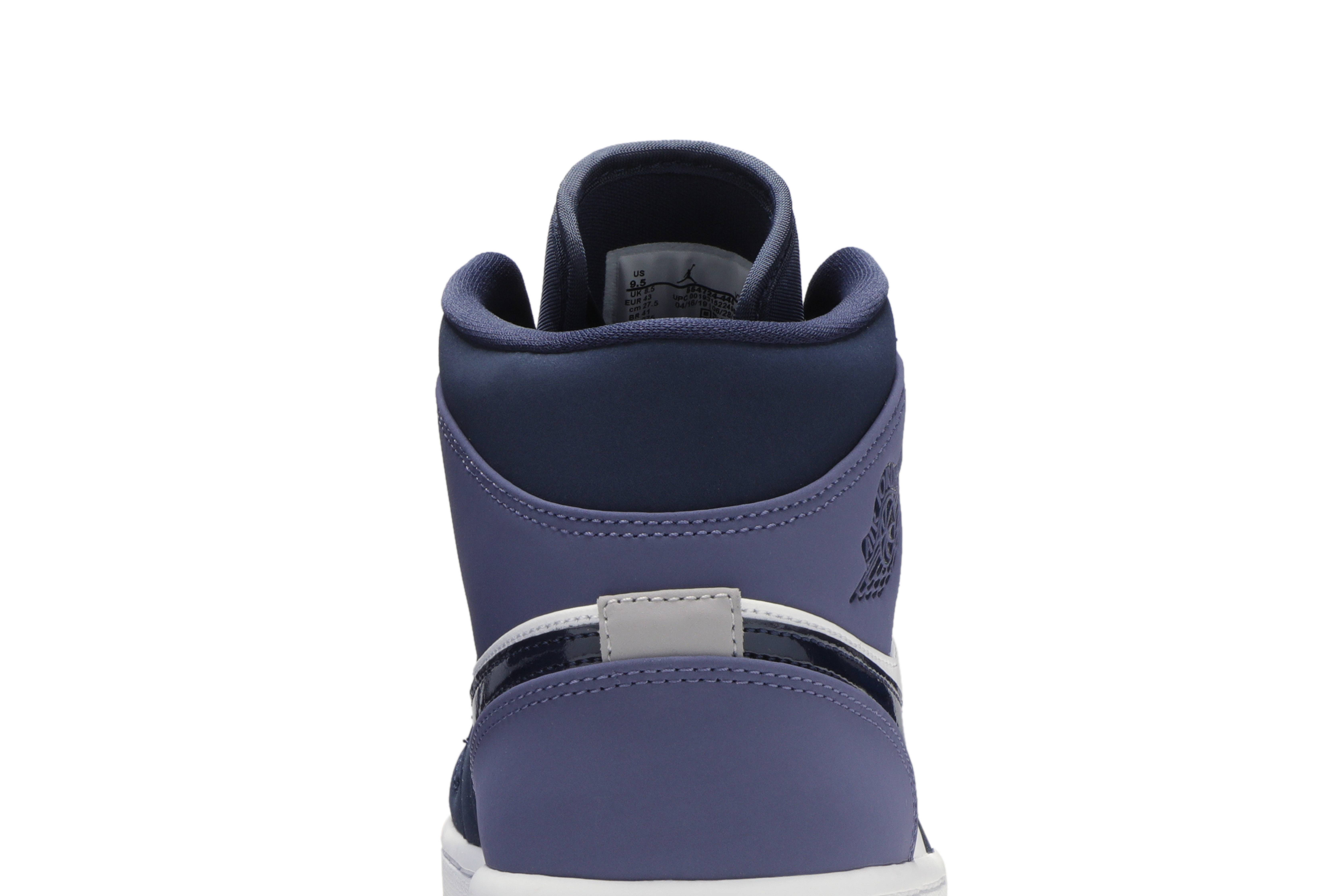 Air Jordan 1 Mid Sanded Purple 554724-445 Nicesnk