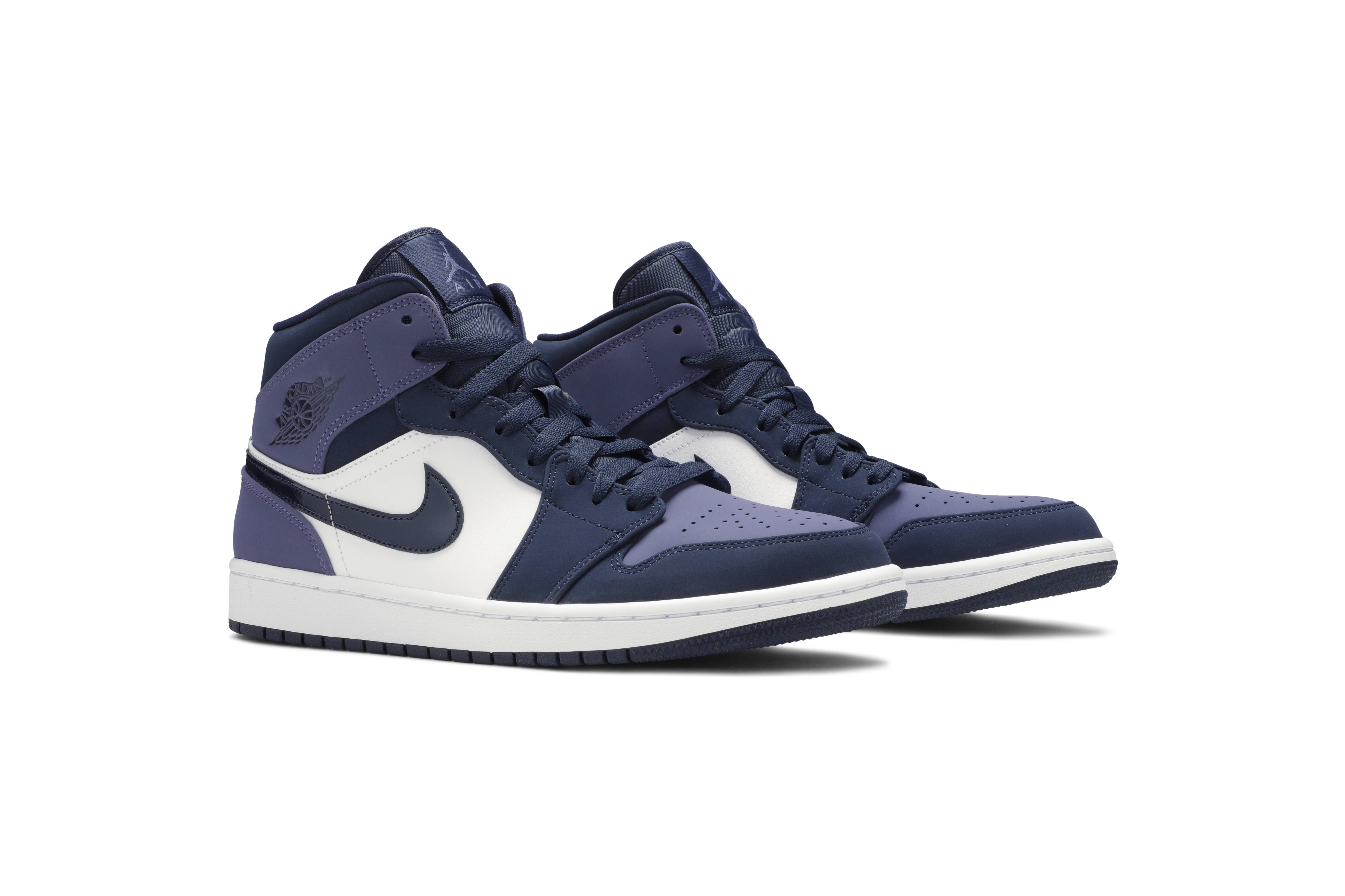 Air Jordan 1 Mid Sanded Purple 554724-445 Nicesnk