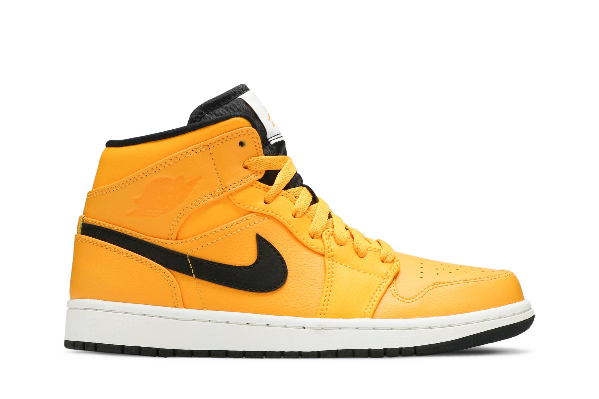 Air Jordan 1 Mid ‘University Gold’ Black 554724-700