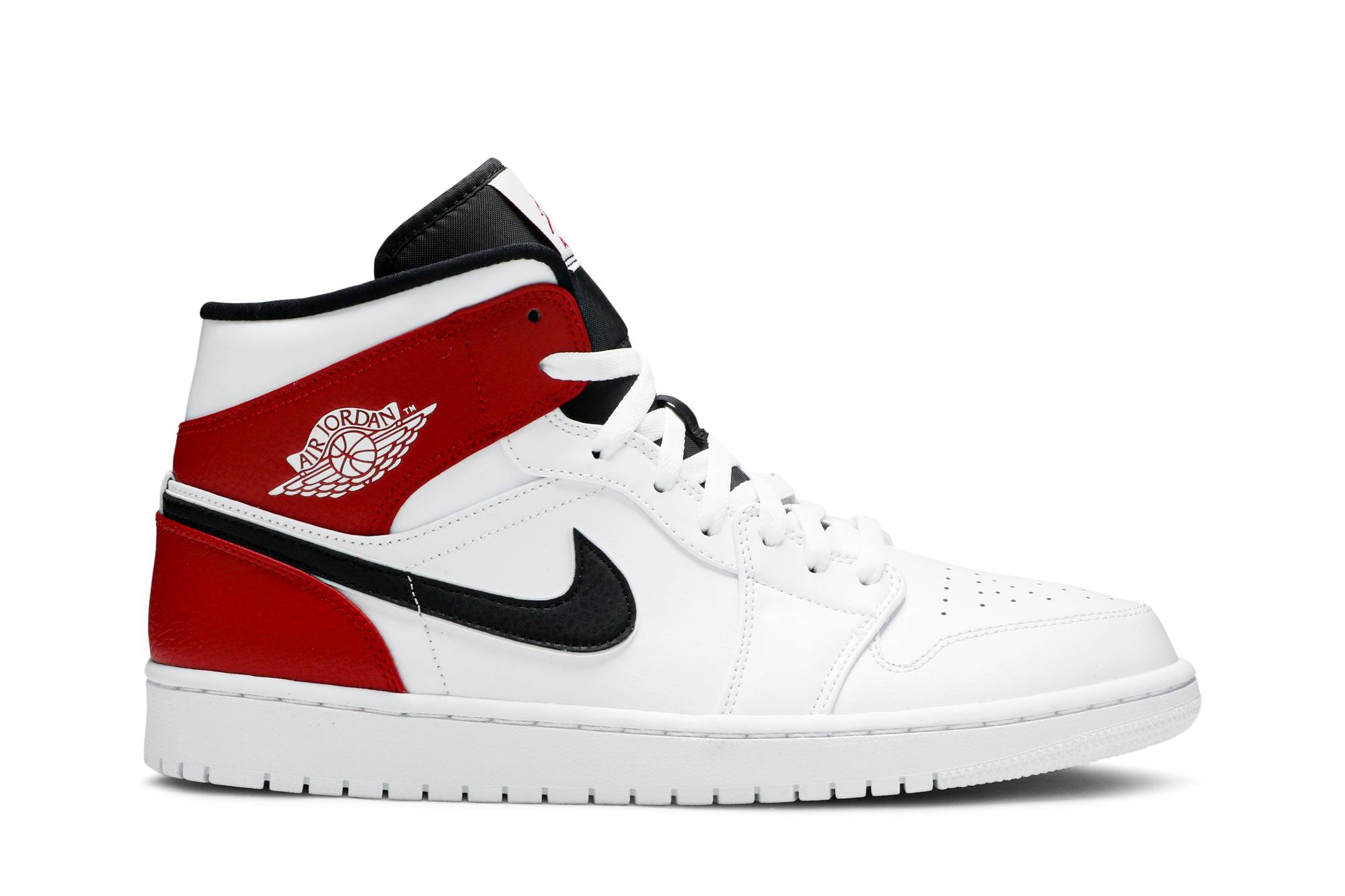 Air Jordan 1 Mid White Chicago 554724-116 Nicesnk