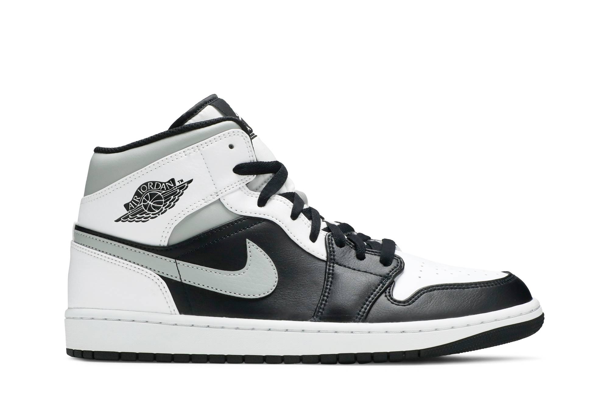 Air Jordan 1 Mid White Shadow 554724-073 Nicesnk