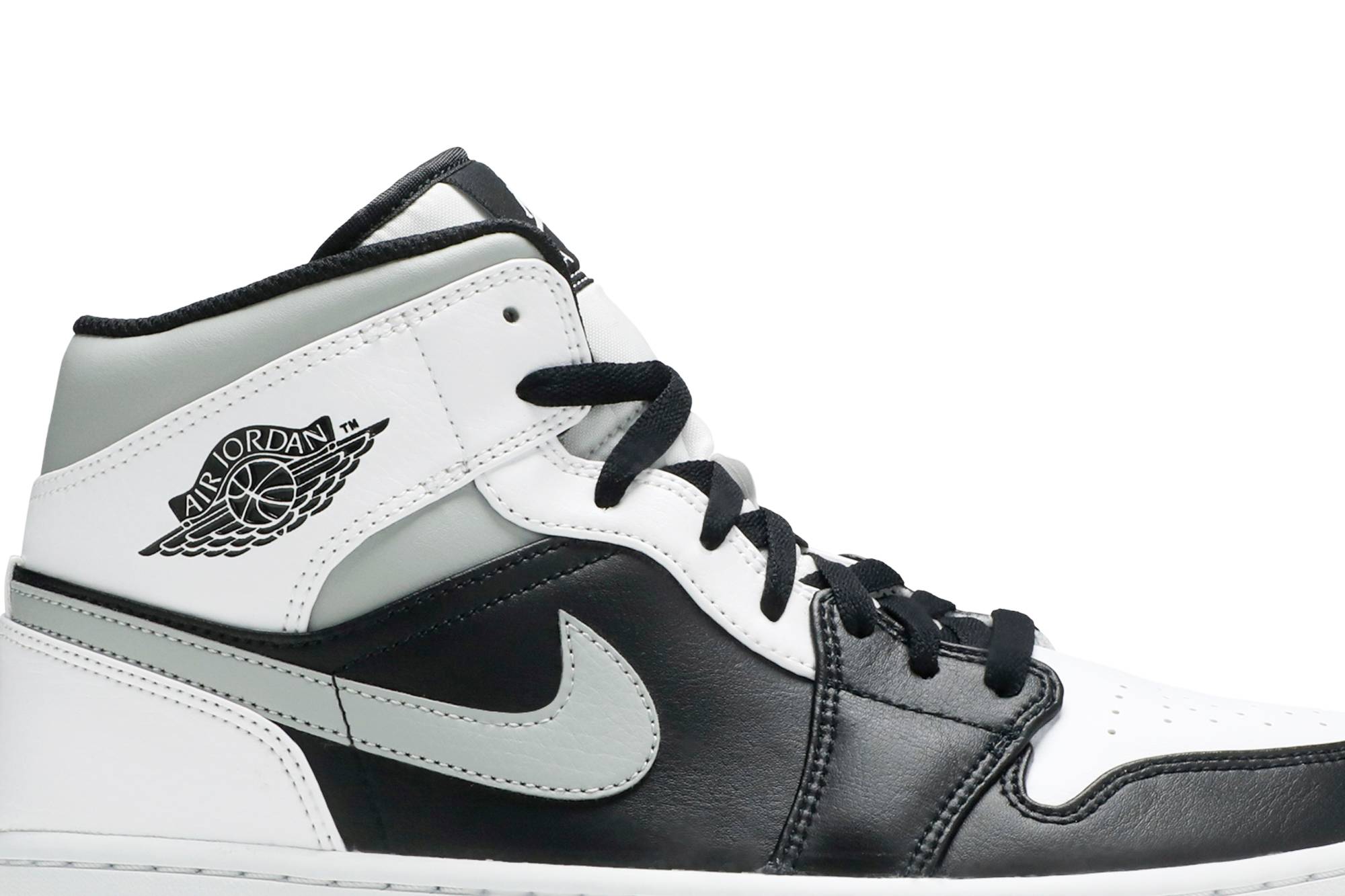 Air Jordan 1 Mid White Shadow 554724-073 Nicesnk