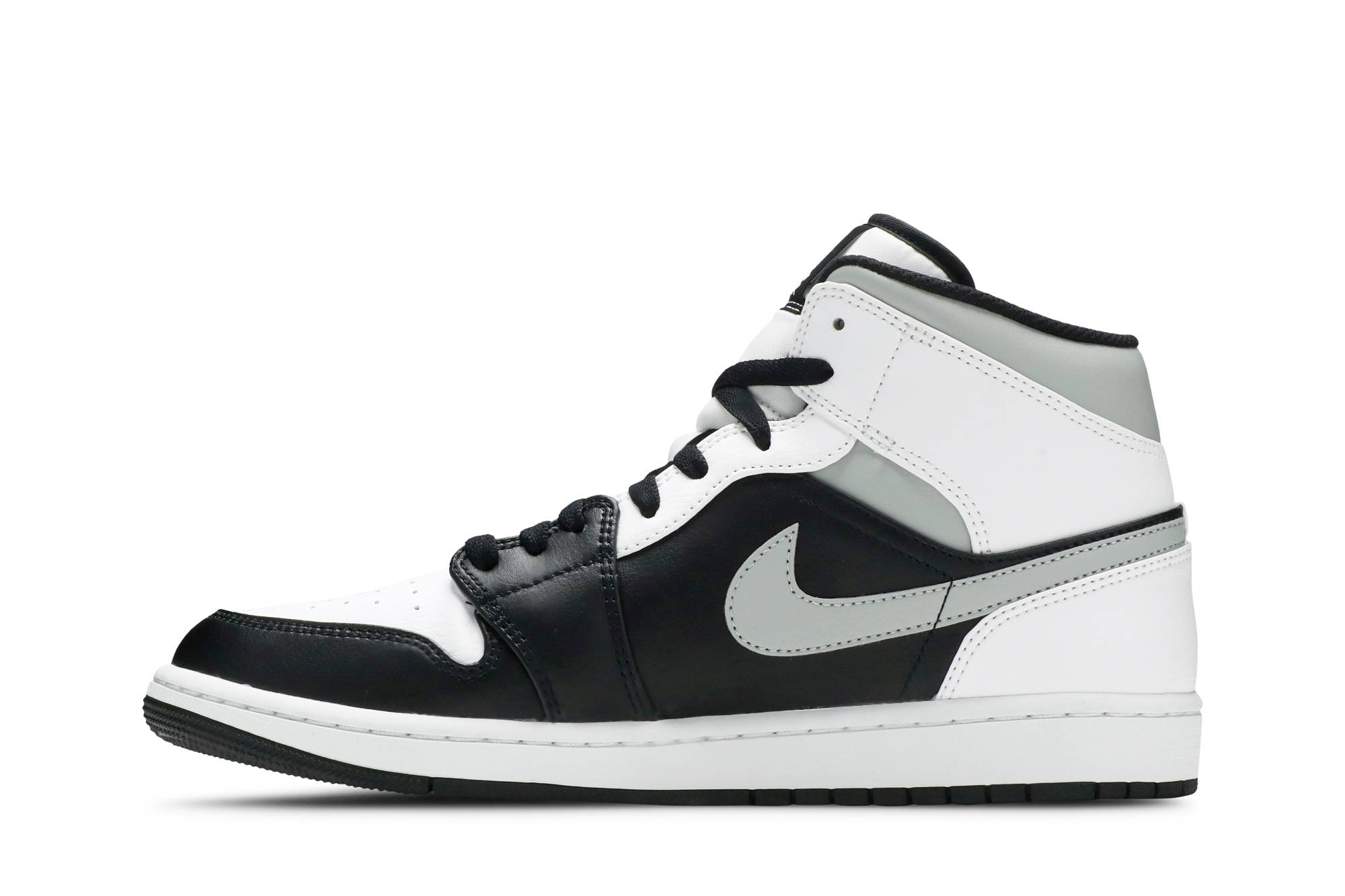 Air Jordan 1 Mid White Shadow 554724-073 Nicesnk