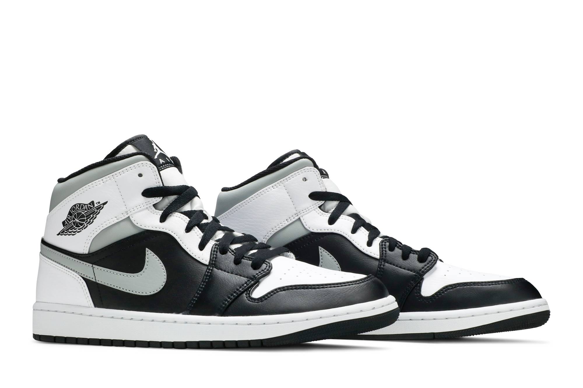 Air Jordan 1 Mid White Shadow 554724-073 Nicesnk