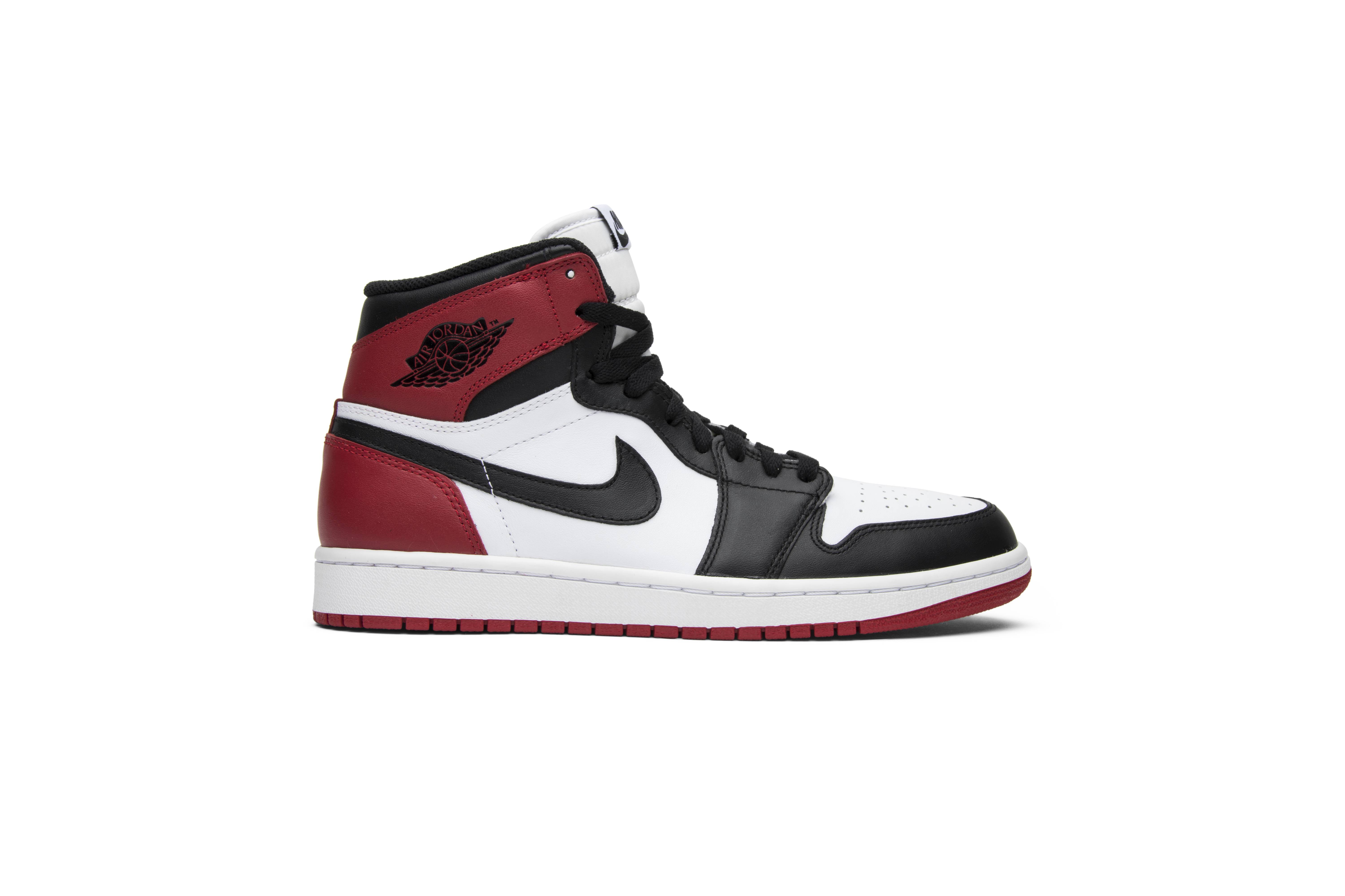 Air Jordan 1 Retro High OG Black Toe 2013 555088-184 Nicesnk