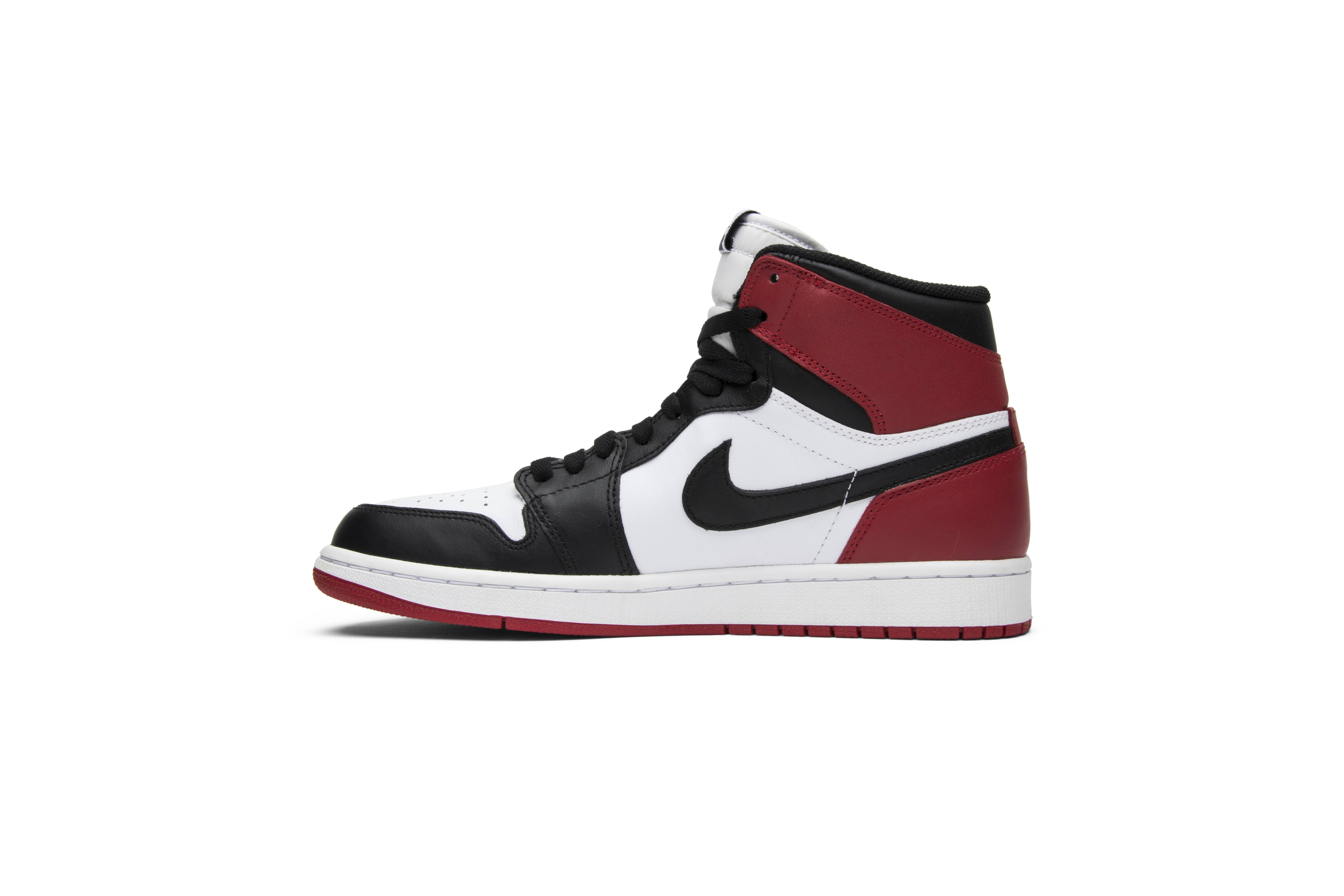 Air Jordan 1 Retro High OG Black Toe 2013 555088-184 Nicesnk
