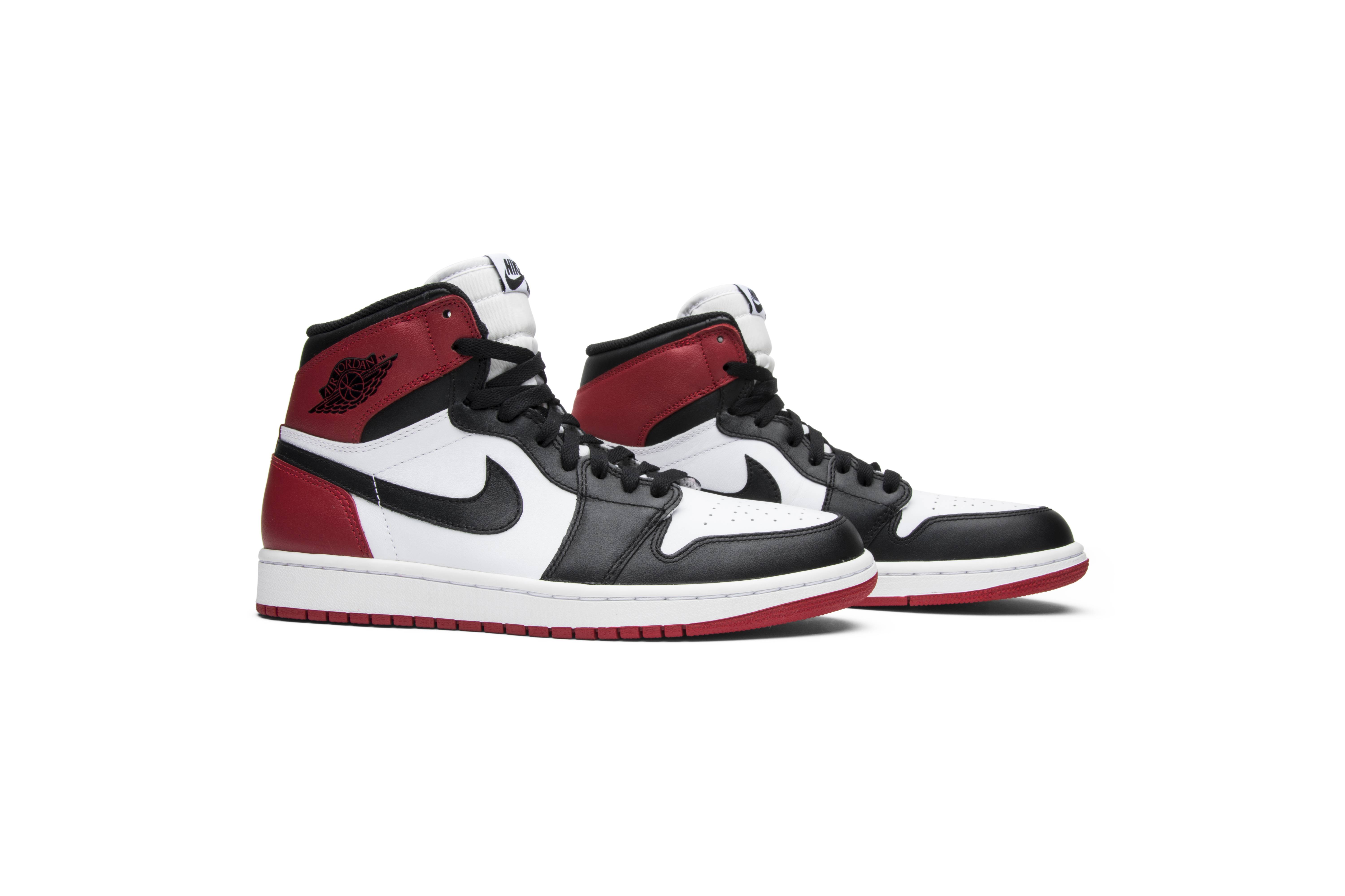 Air Jordan 1 Retro High OG Black Toe 2013 555088-184 Nicesnk