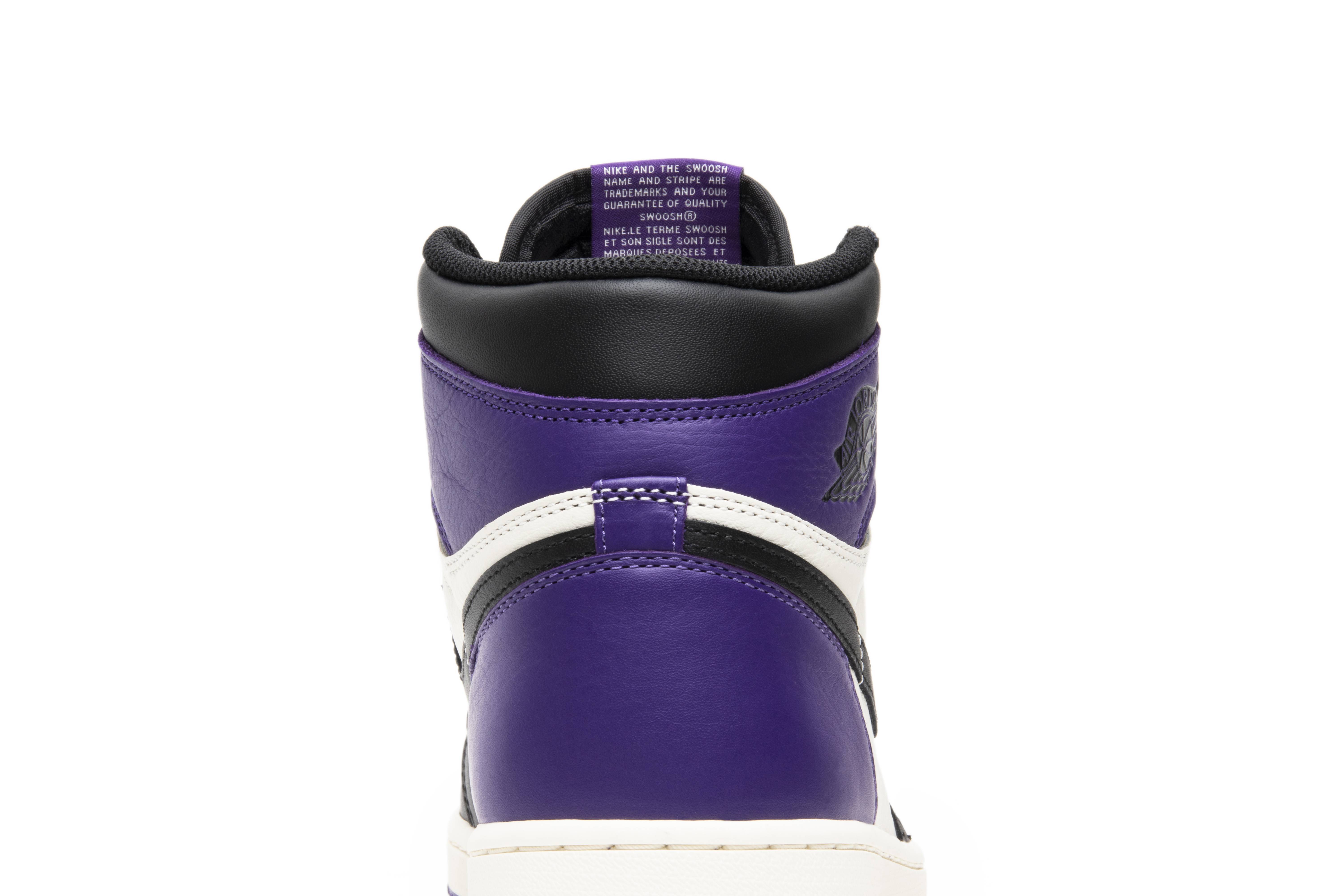 Air Jordan 1 Retro High OG Court Purple 555088-501 Nicesnk