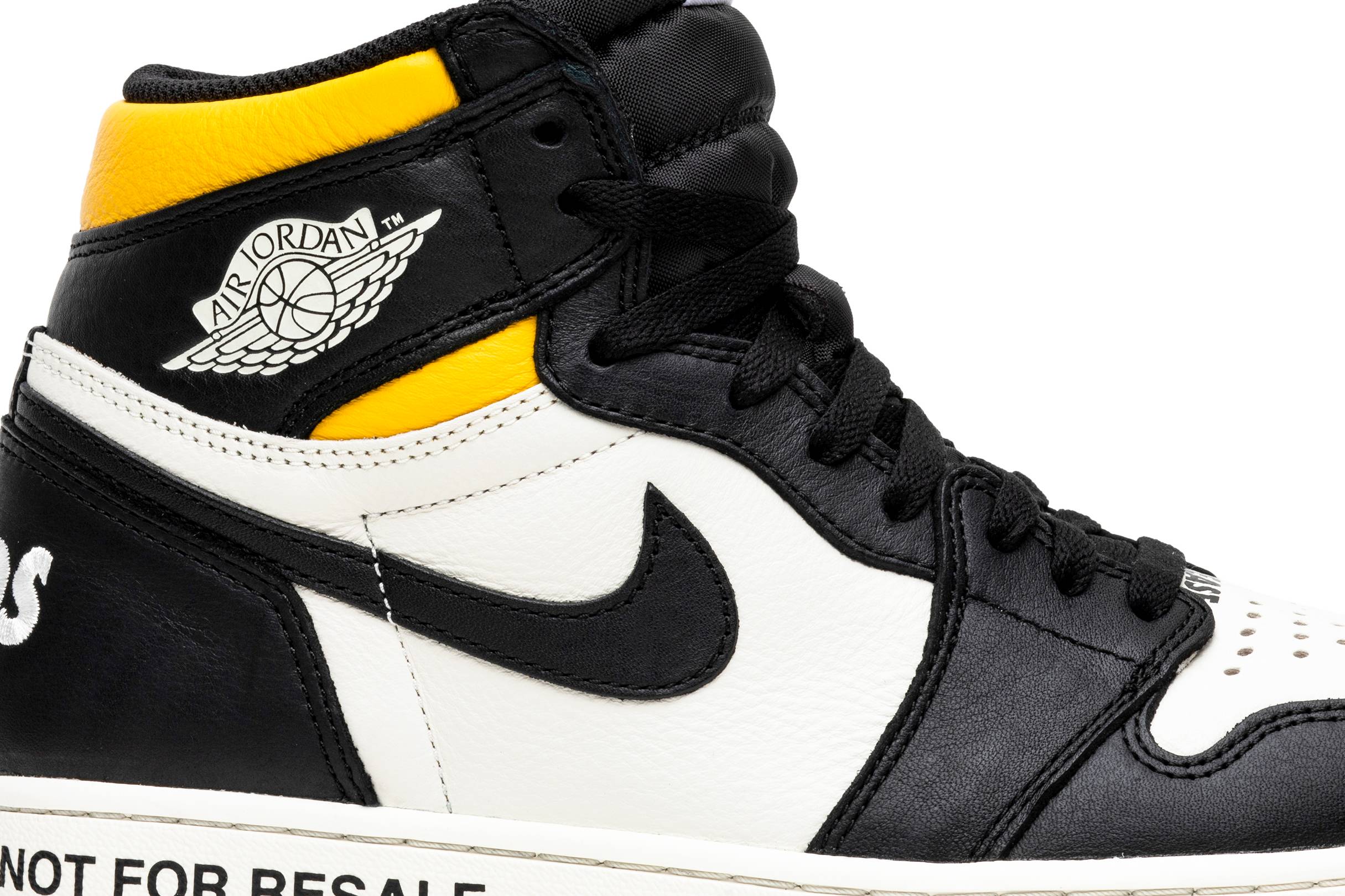 Air Jordan 1 Retro High OG Not For Resale Varsity Maize 861428-107 Nicesnk