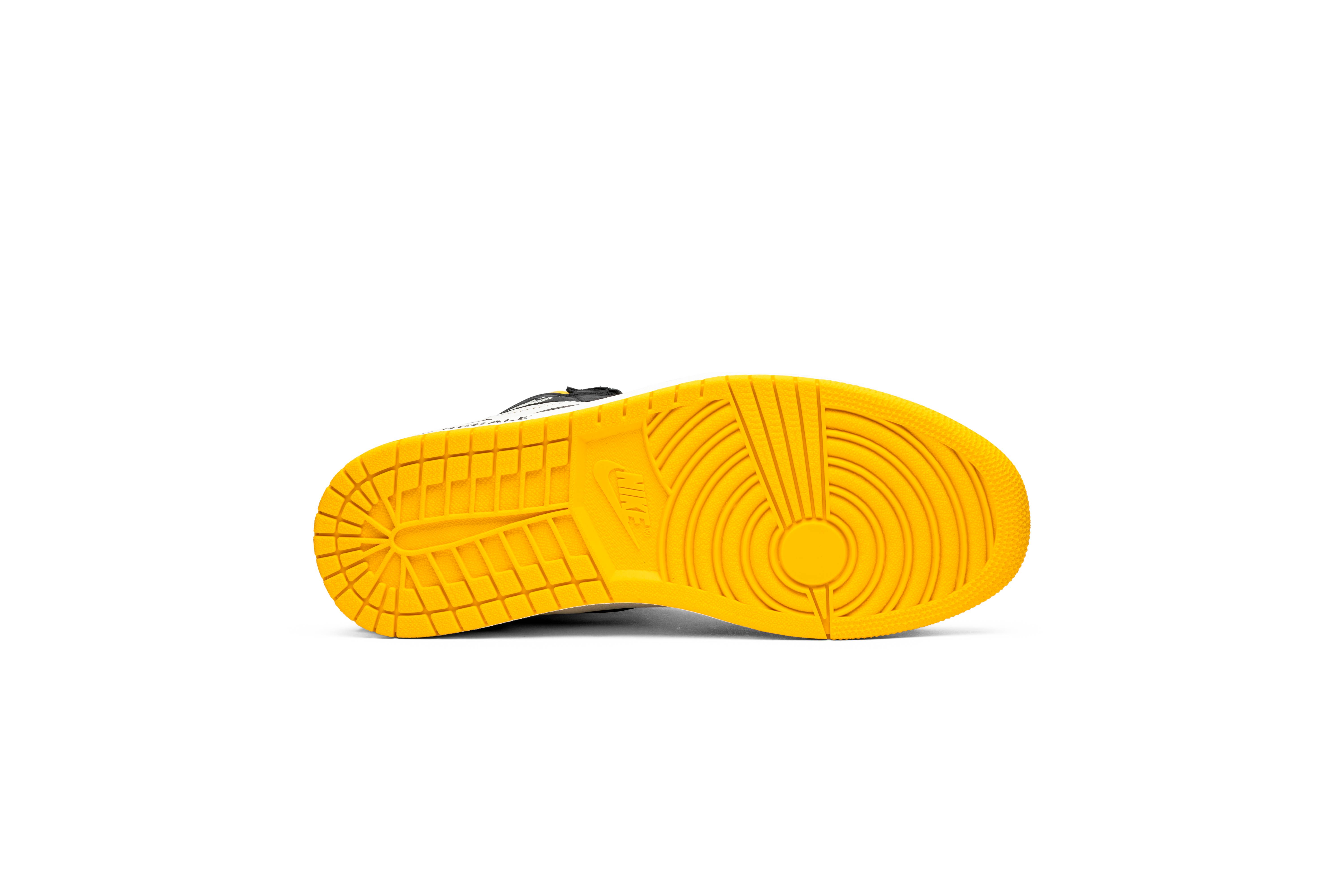 Air Jordan 1 Retro High OG Not For Resale Varsity Maize 861428-107 Nicesnk